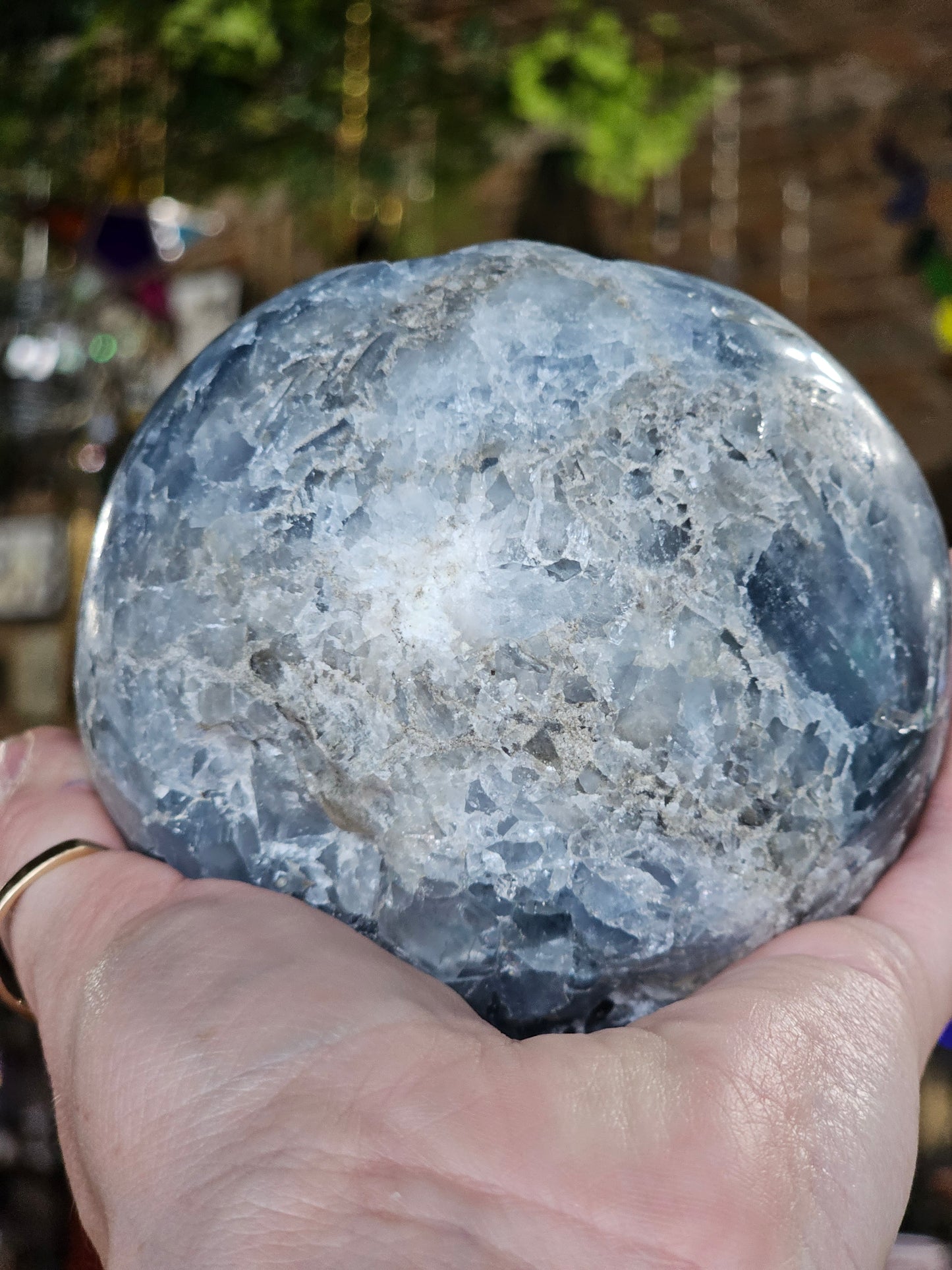 Celestite Sphere