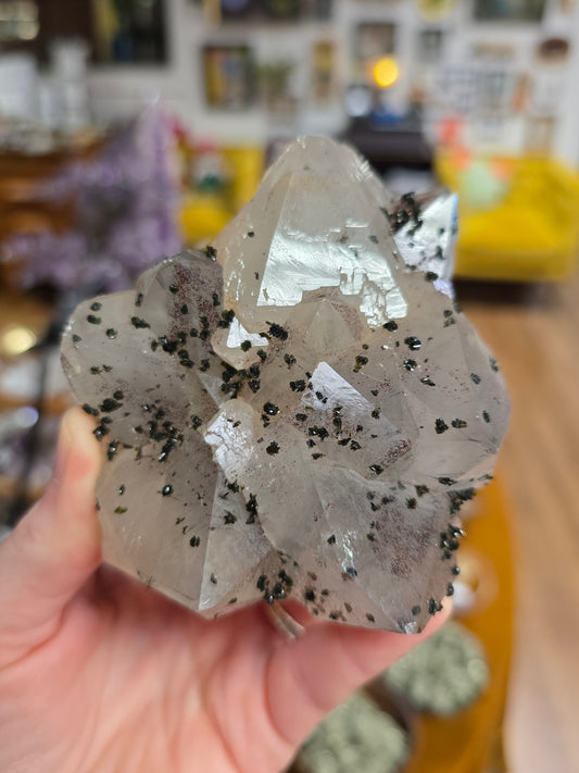 Epidote on Included Quartz