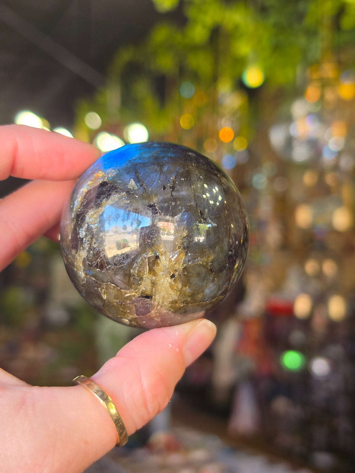 Labradorite Sphere