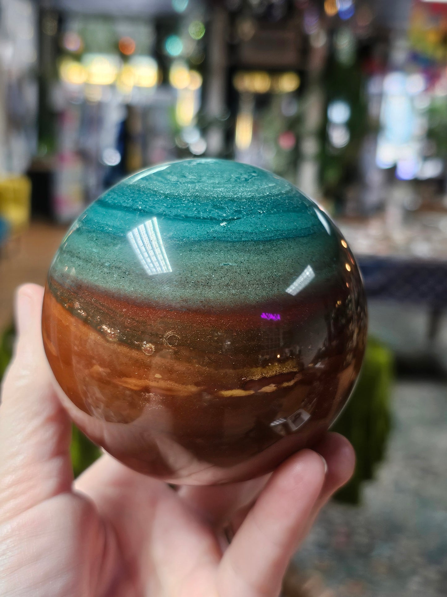 Fancy Jasper Sphere
