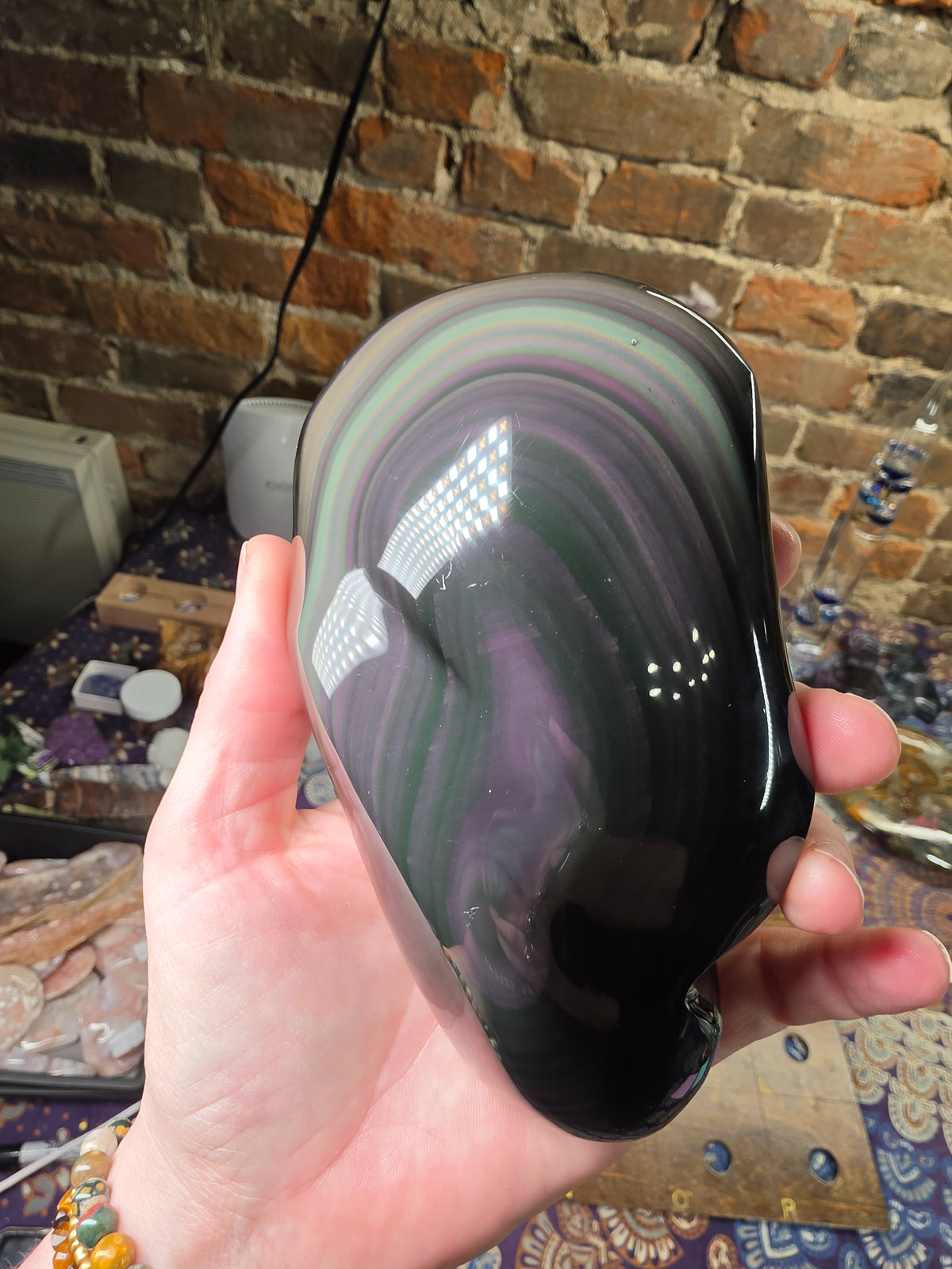 Rainbow Obsidian