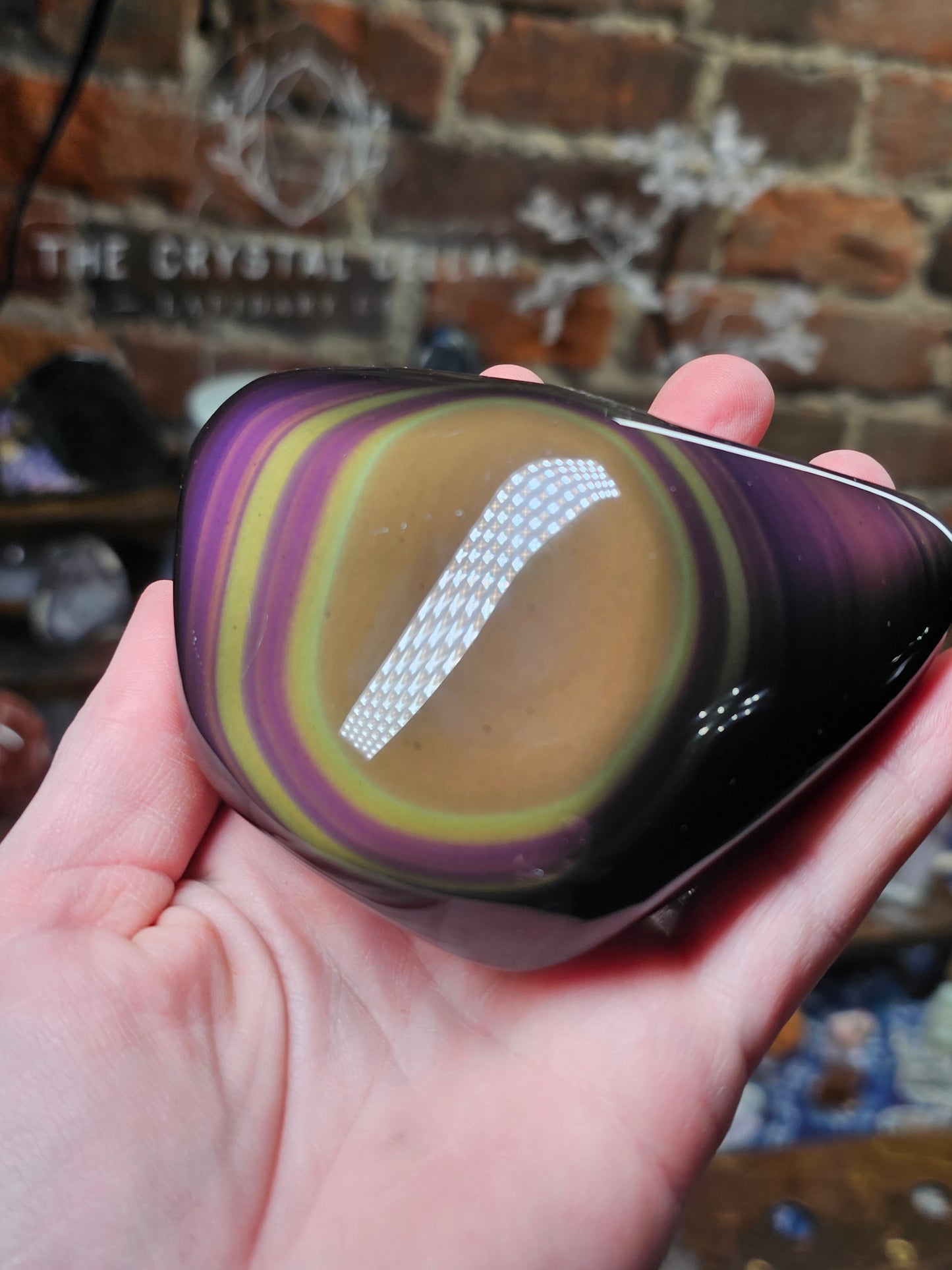 High Grade Rainbow Obsidian Free form