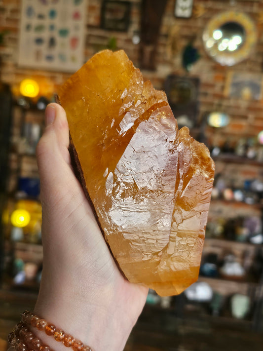 Elmwood Calcite with Sphalerite