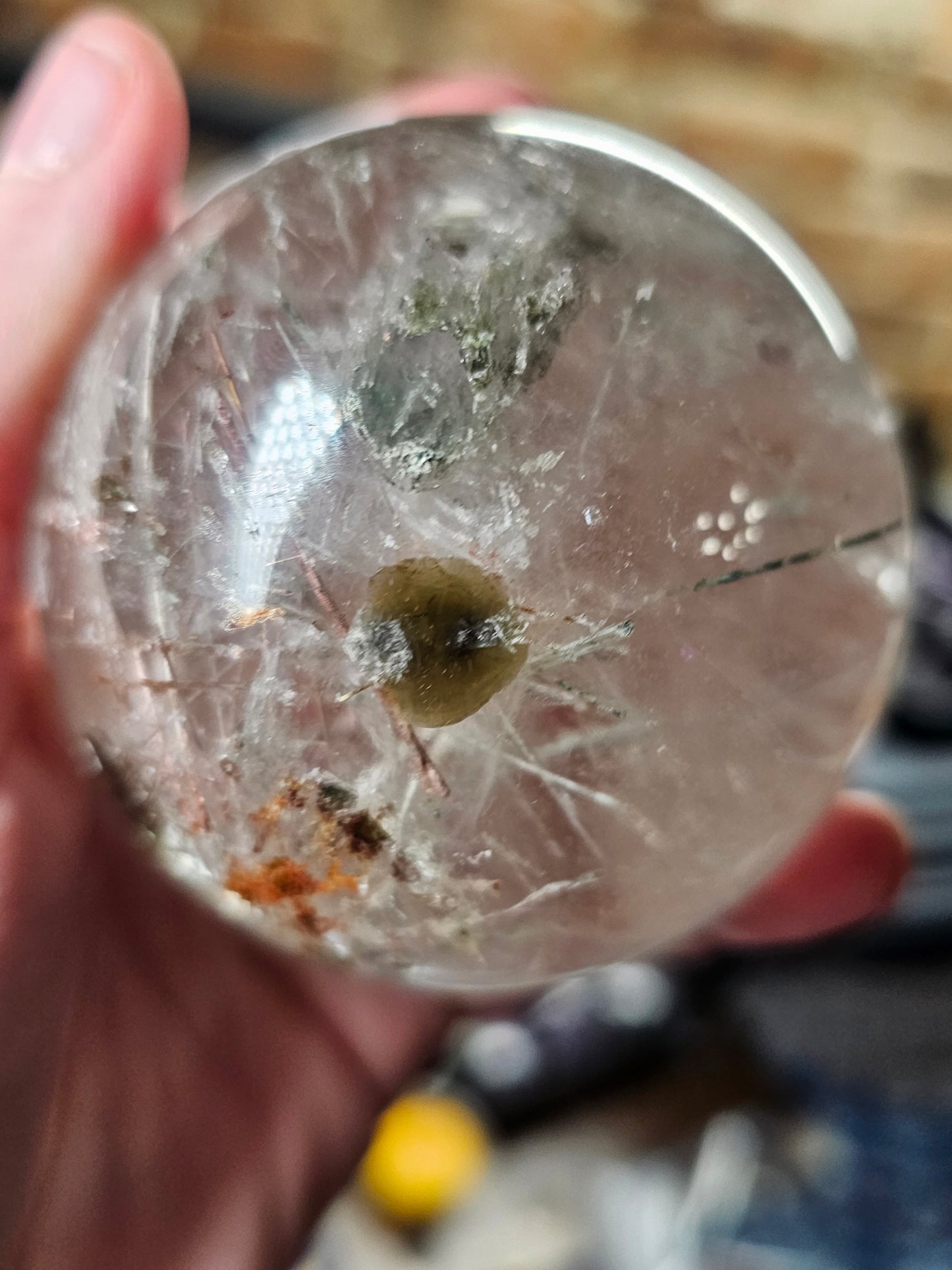 Included Quartz Sphere