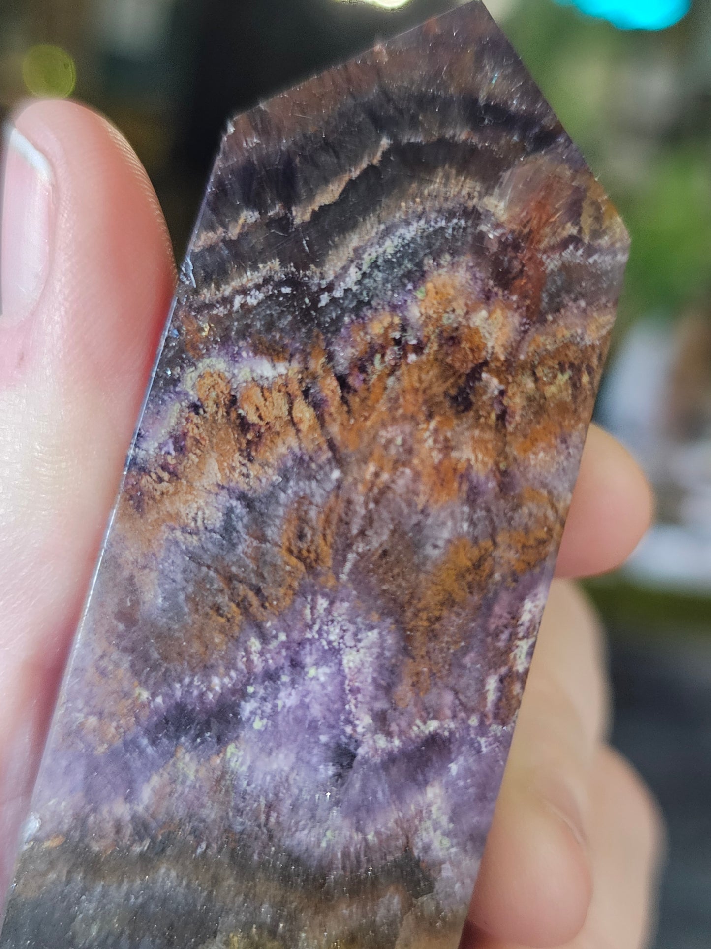 Included Fluorite Tower