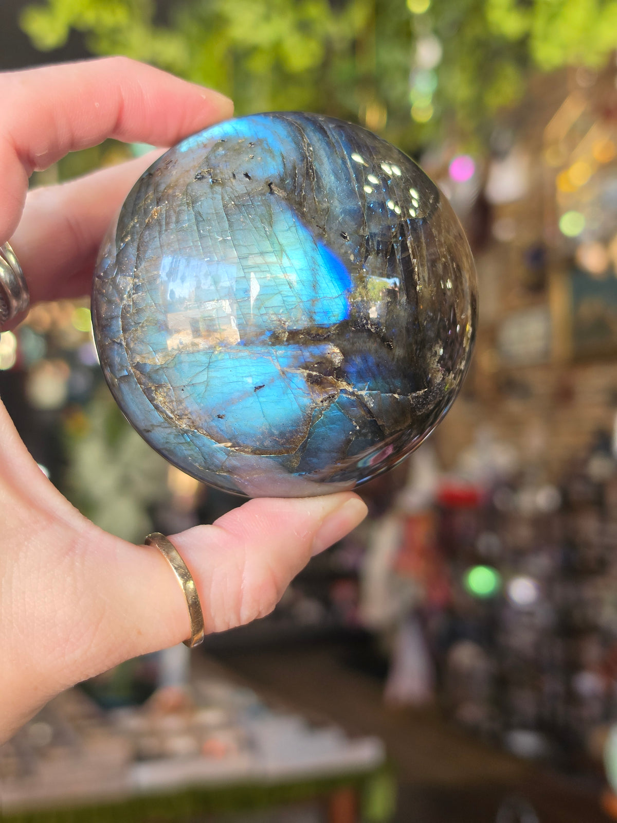 Labradorite Sphere