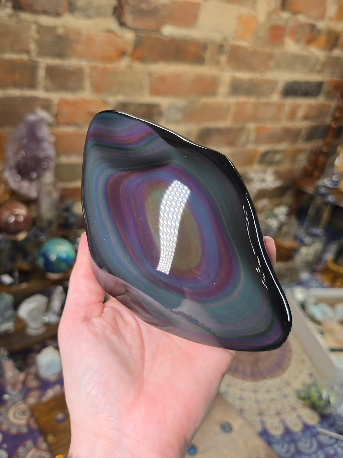 Rainbow Obsidian Freeform