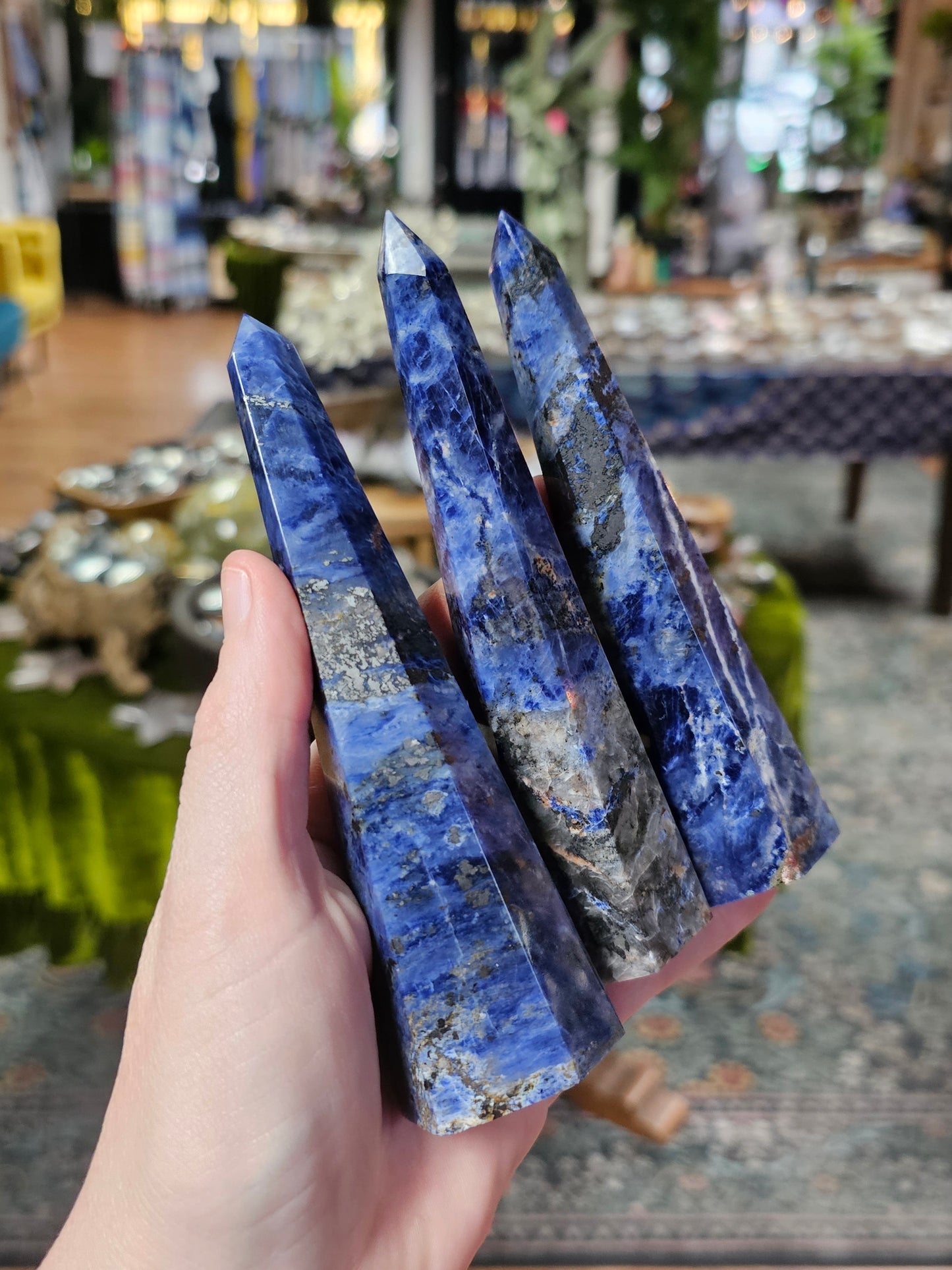 Sodalite Obelisk