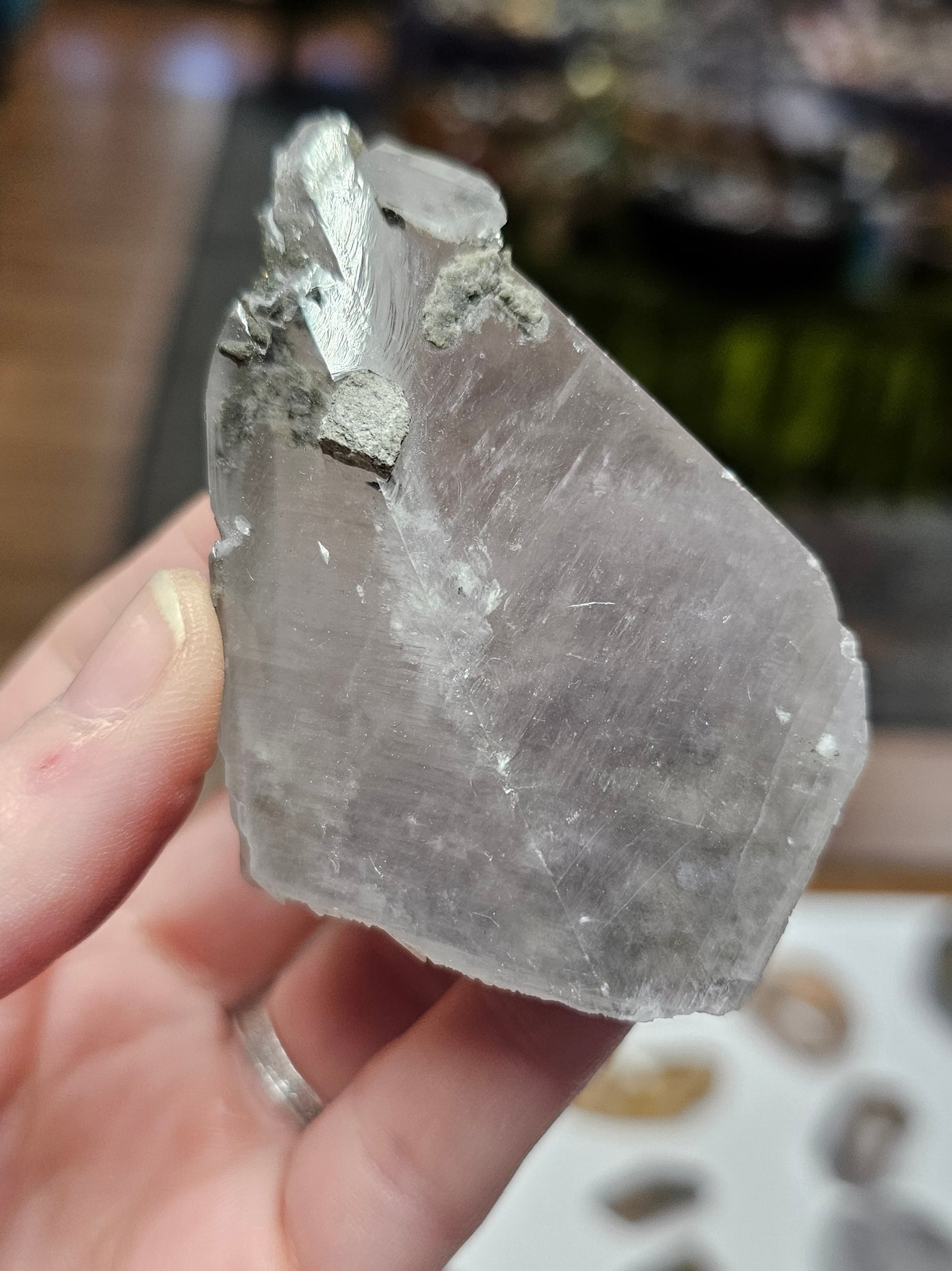 Lilac Calcite