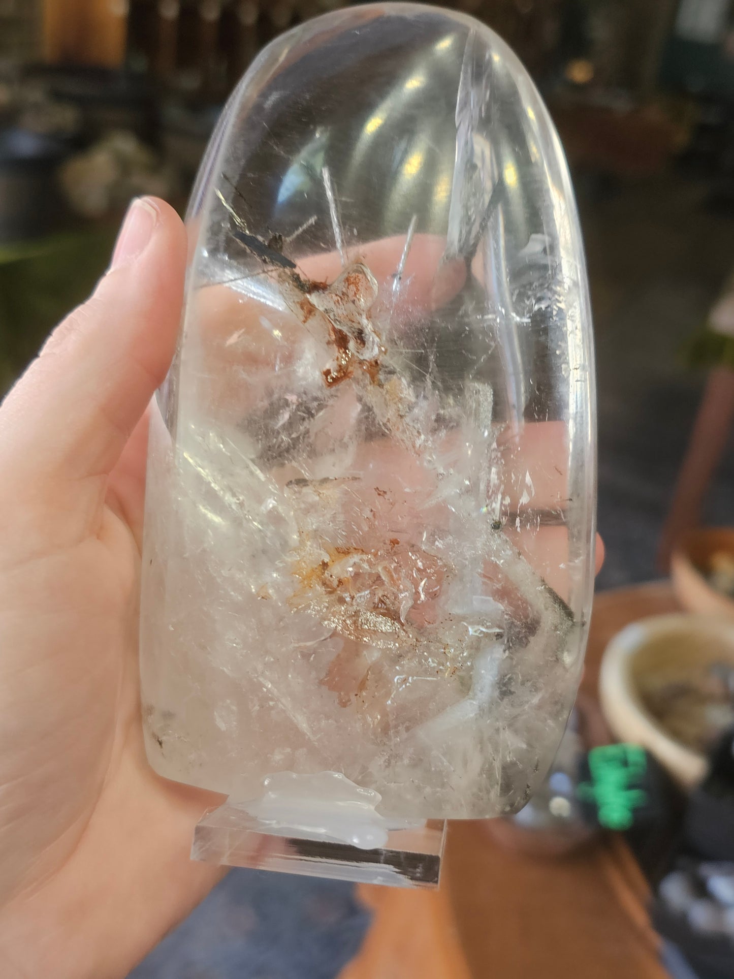 Included Quartz Freeform