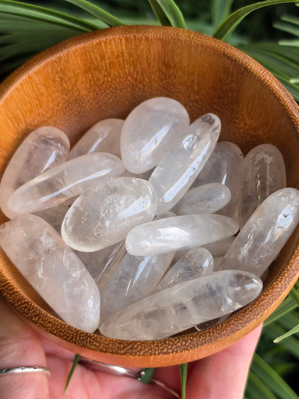 Blue Needle Quartz Tumble