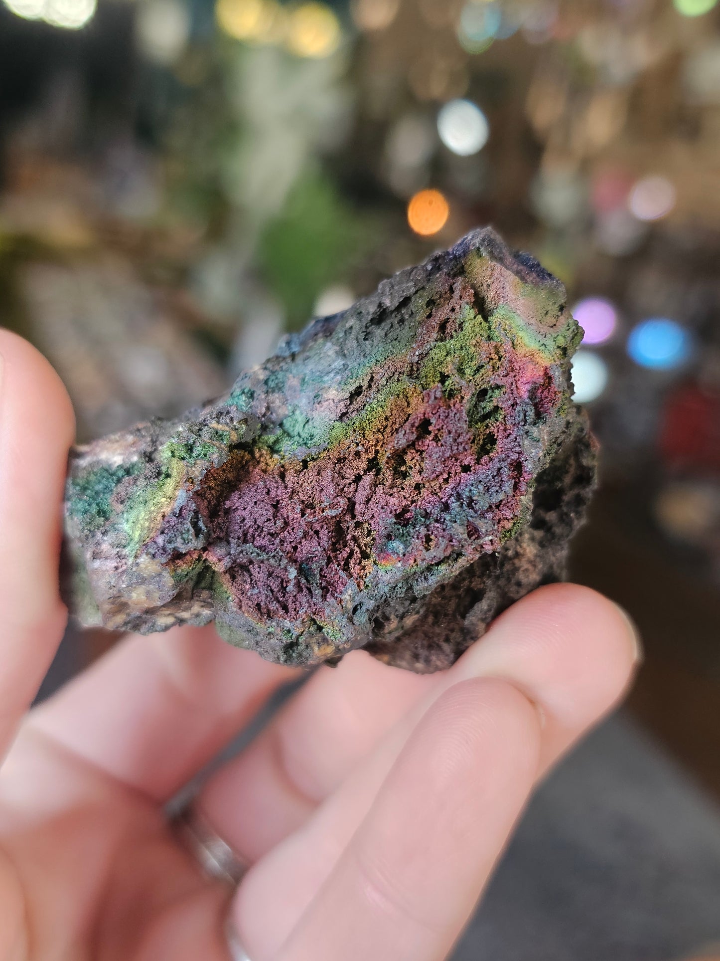 Iridescent Limonite