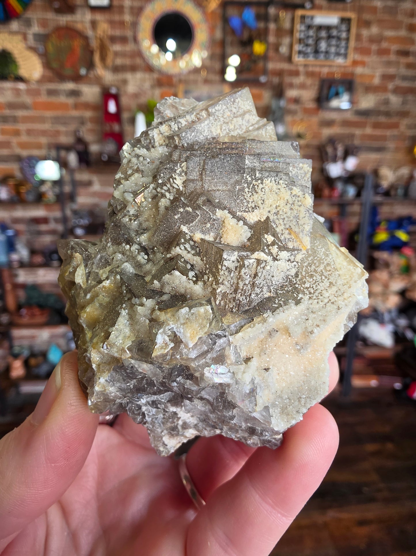 Iridescent Fluorite