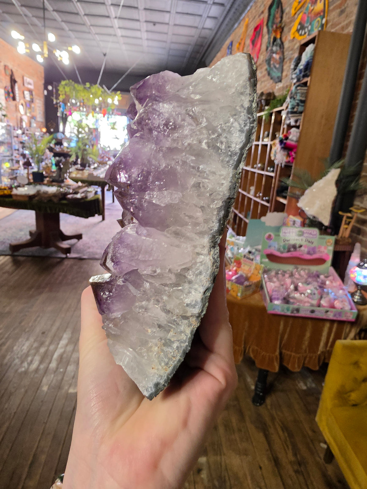 Included Amethyst Cluster
