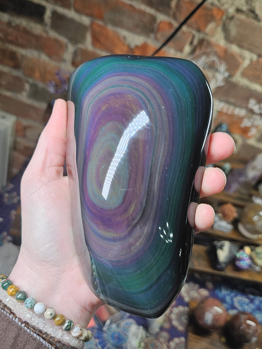 Rainbow Obsidian Free form