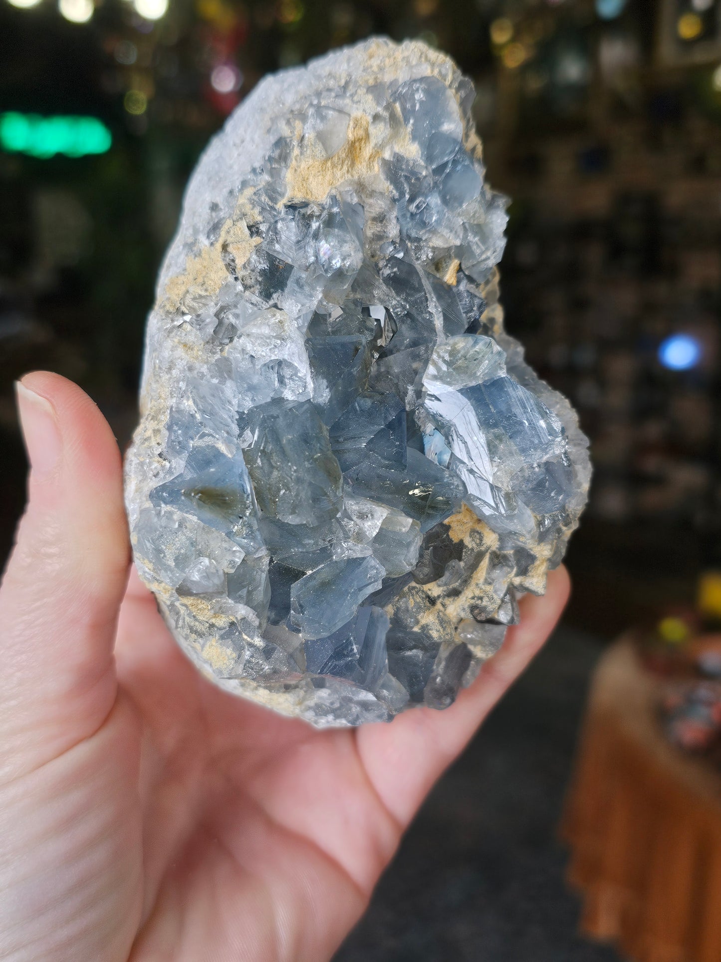 Celestite Cluster
