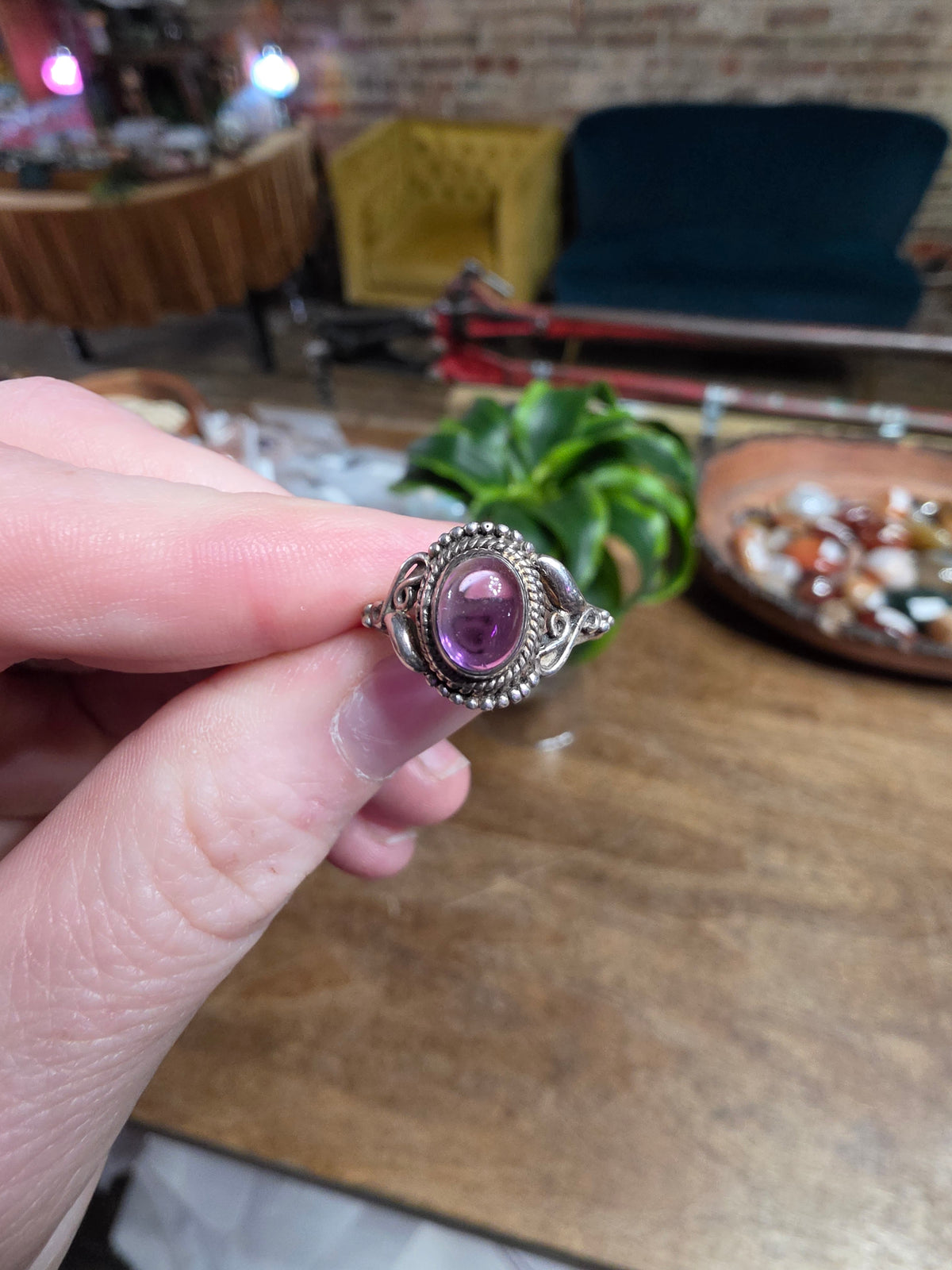 Amethyst Ring Size 7
