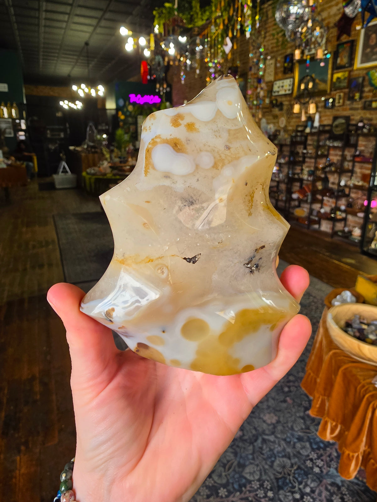 Dendritic Agate Flame