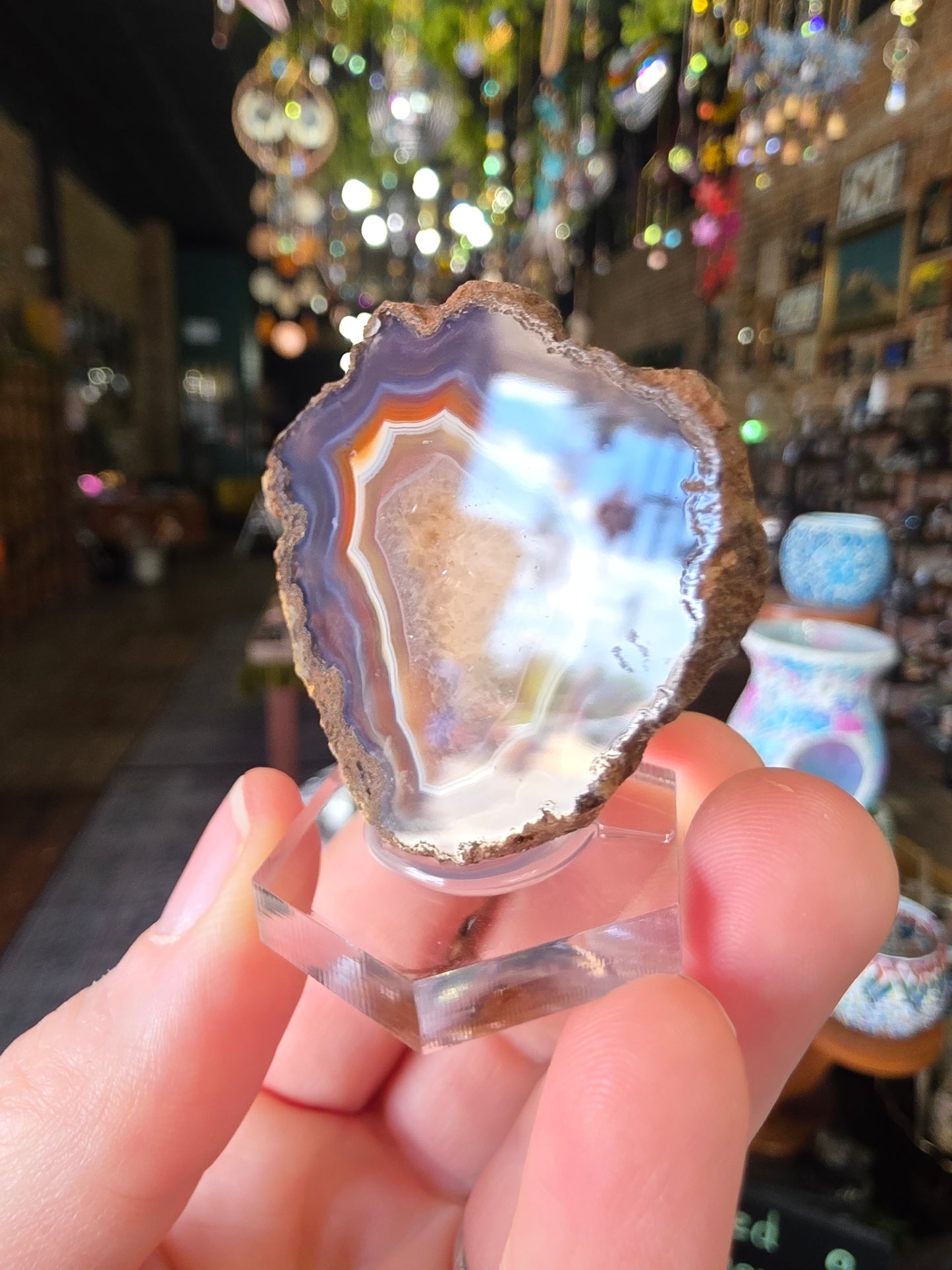 Malawi Agate Halve