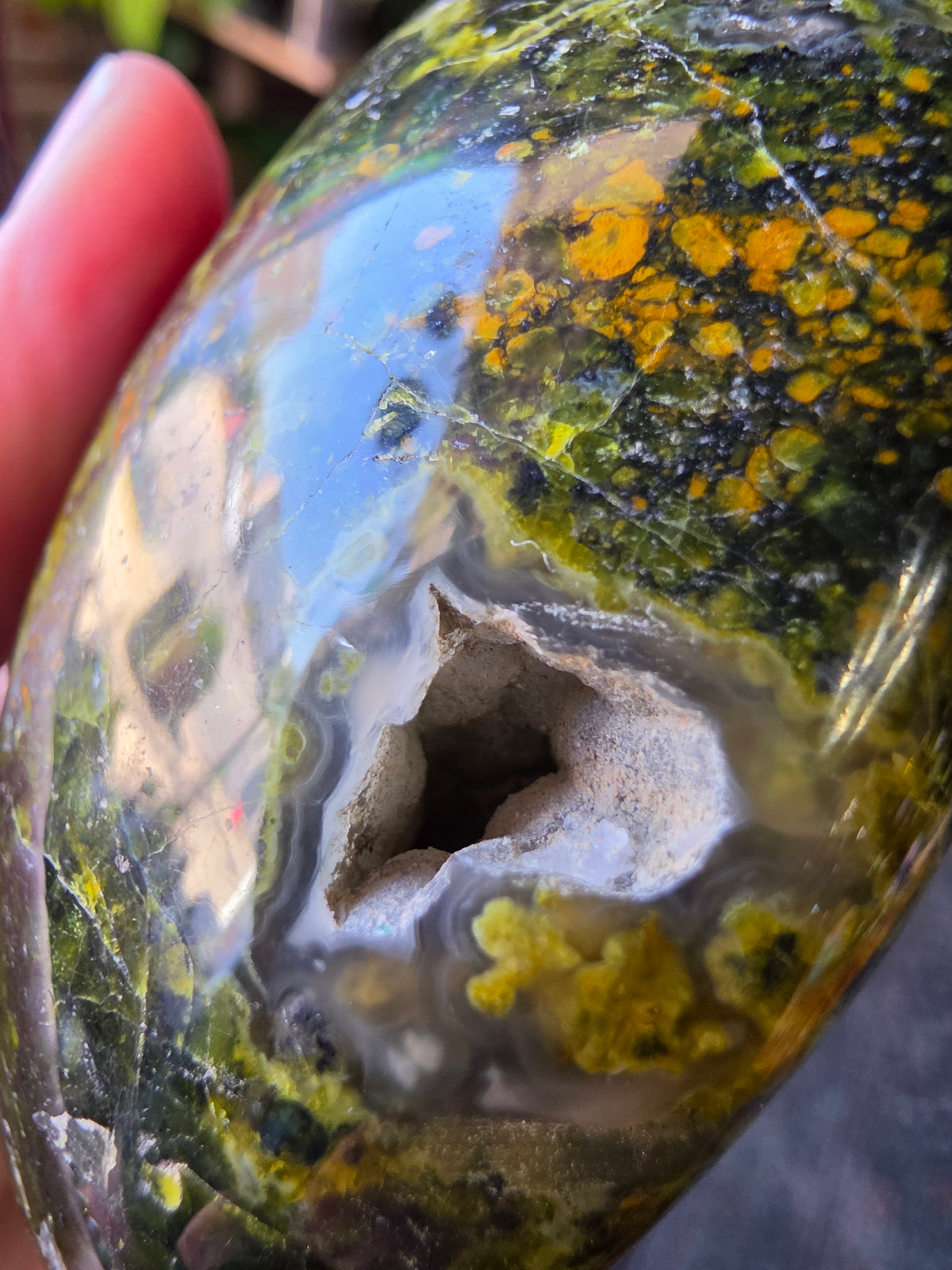 Common Green Opal Freeform