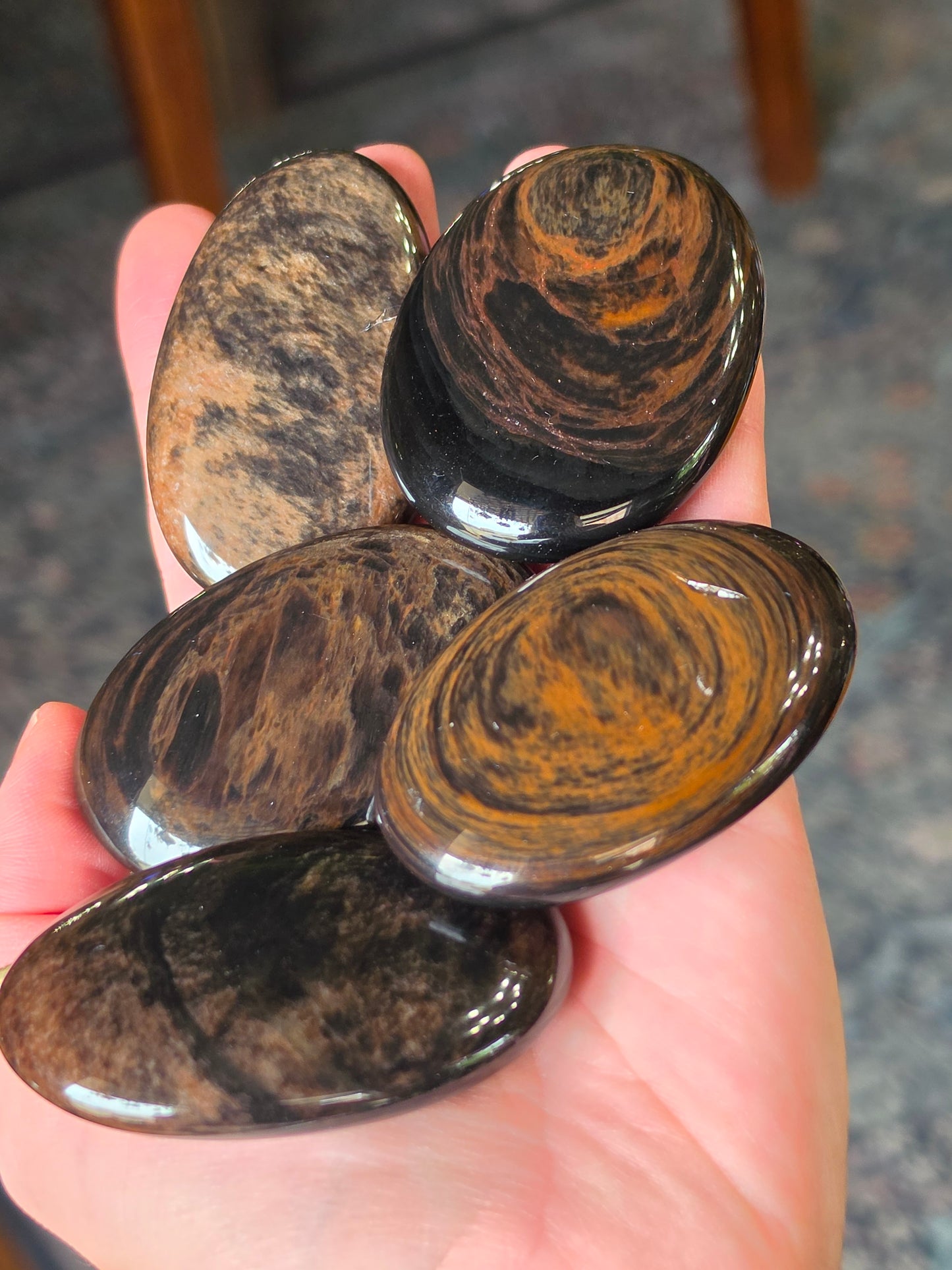 Copper Sheen Obsidian