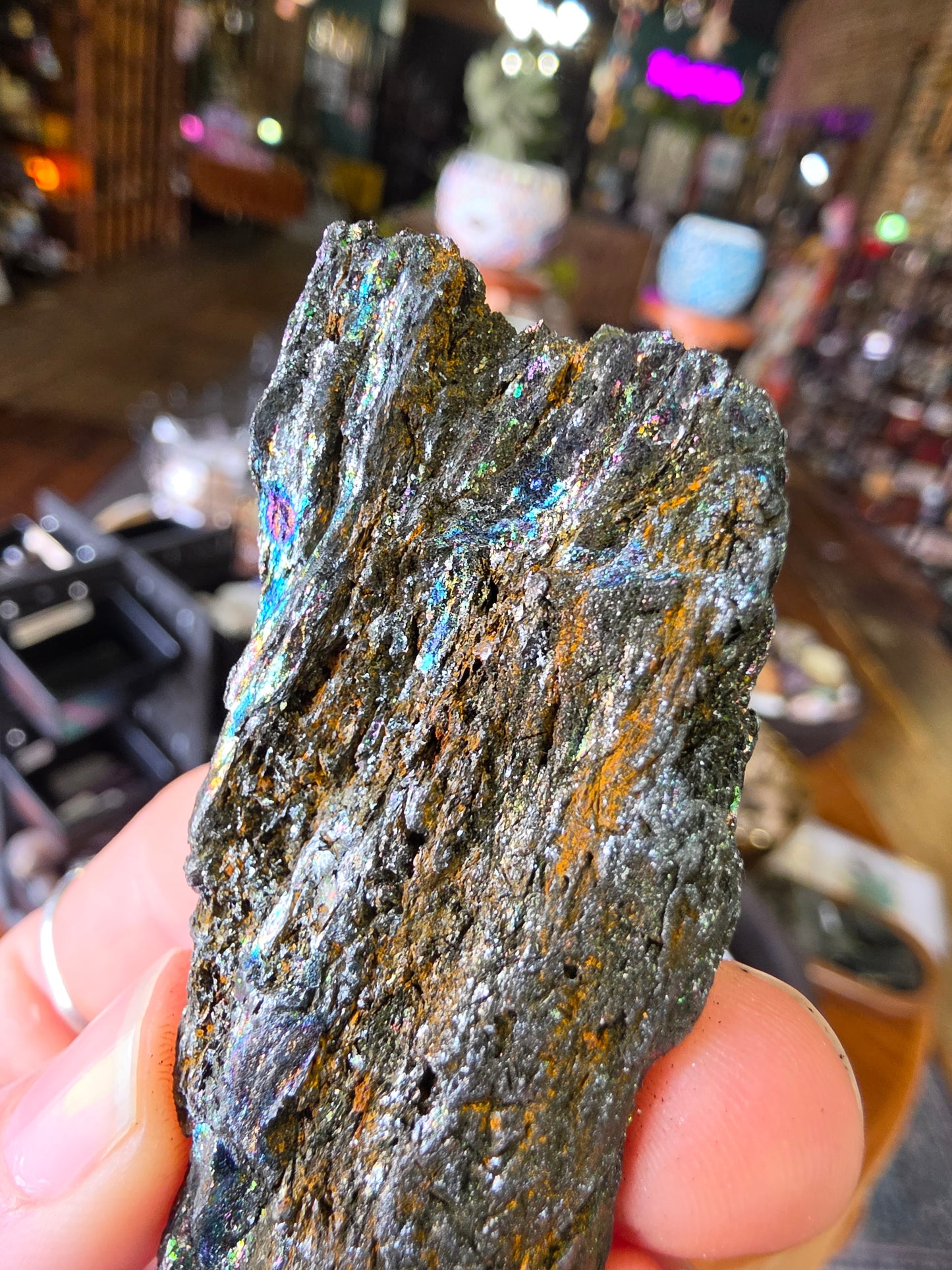 Iridescent Hematite