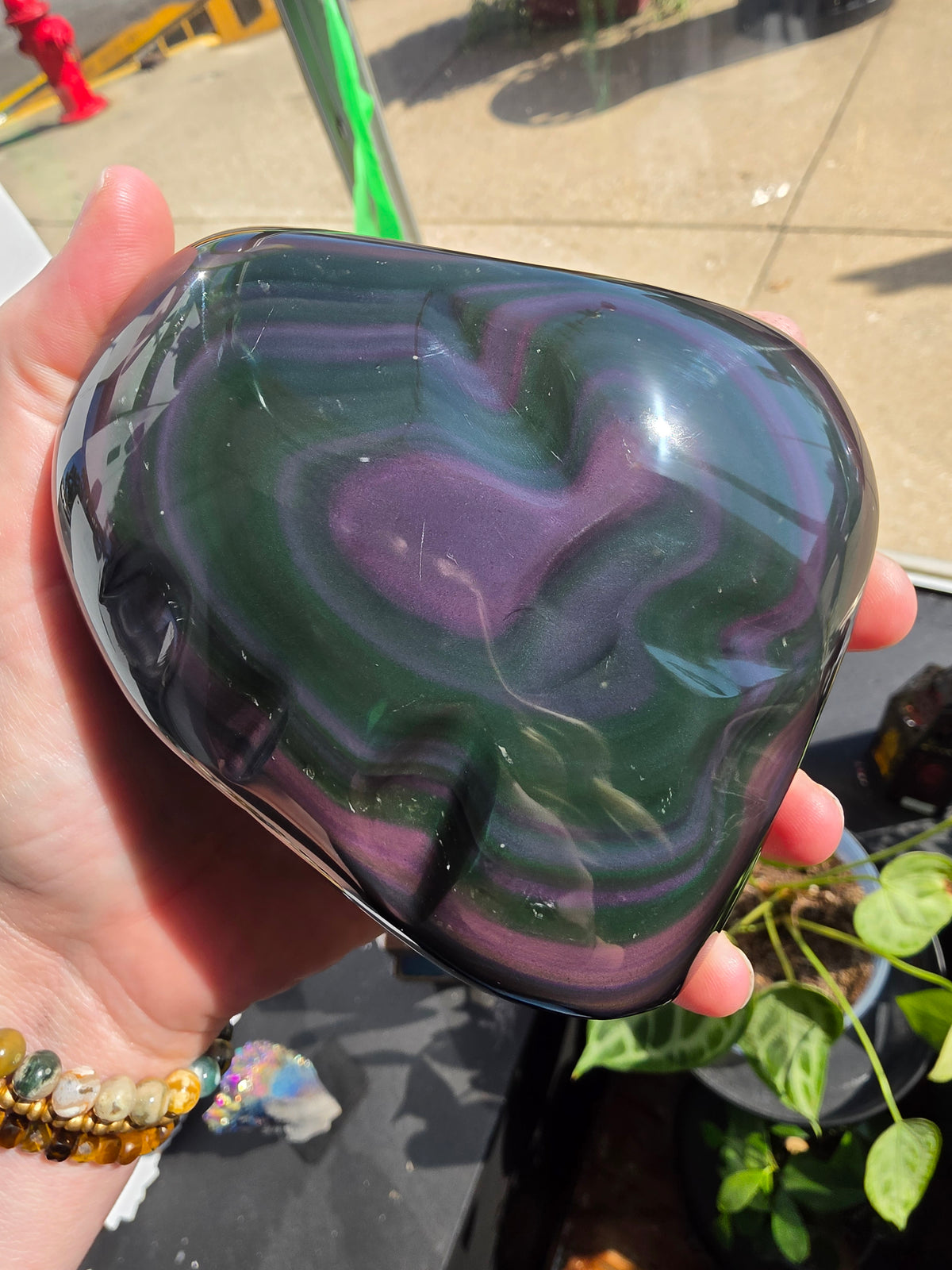 Rainbow Obsidian Freeform