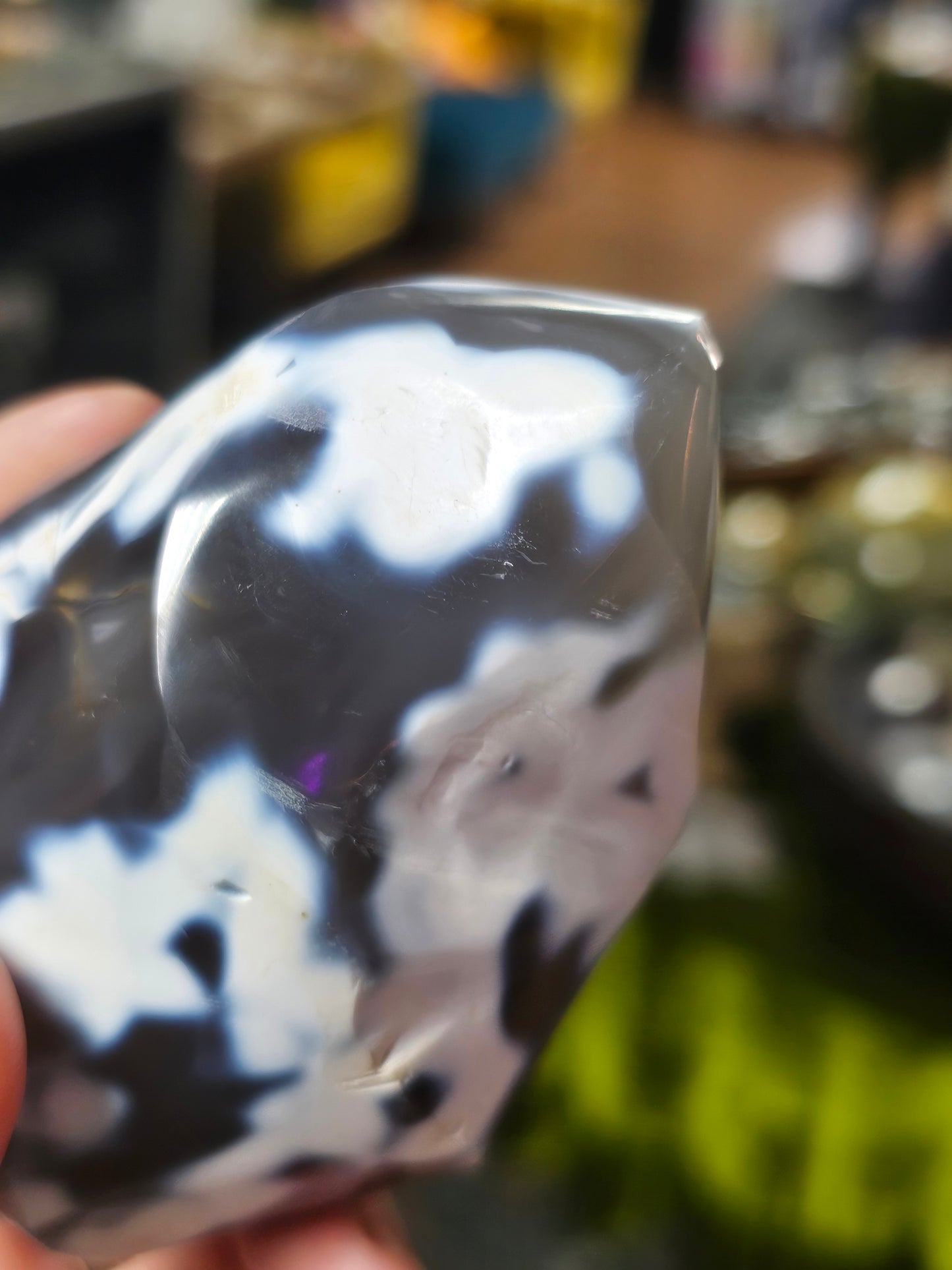 Orca Agate Flame