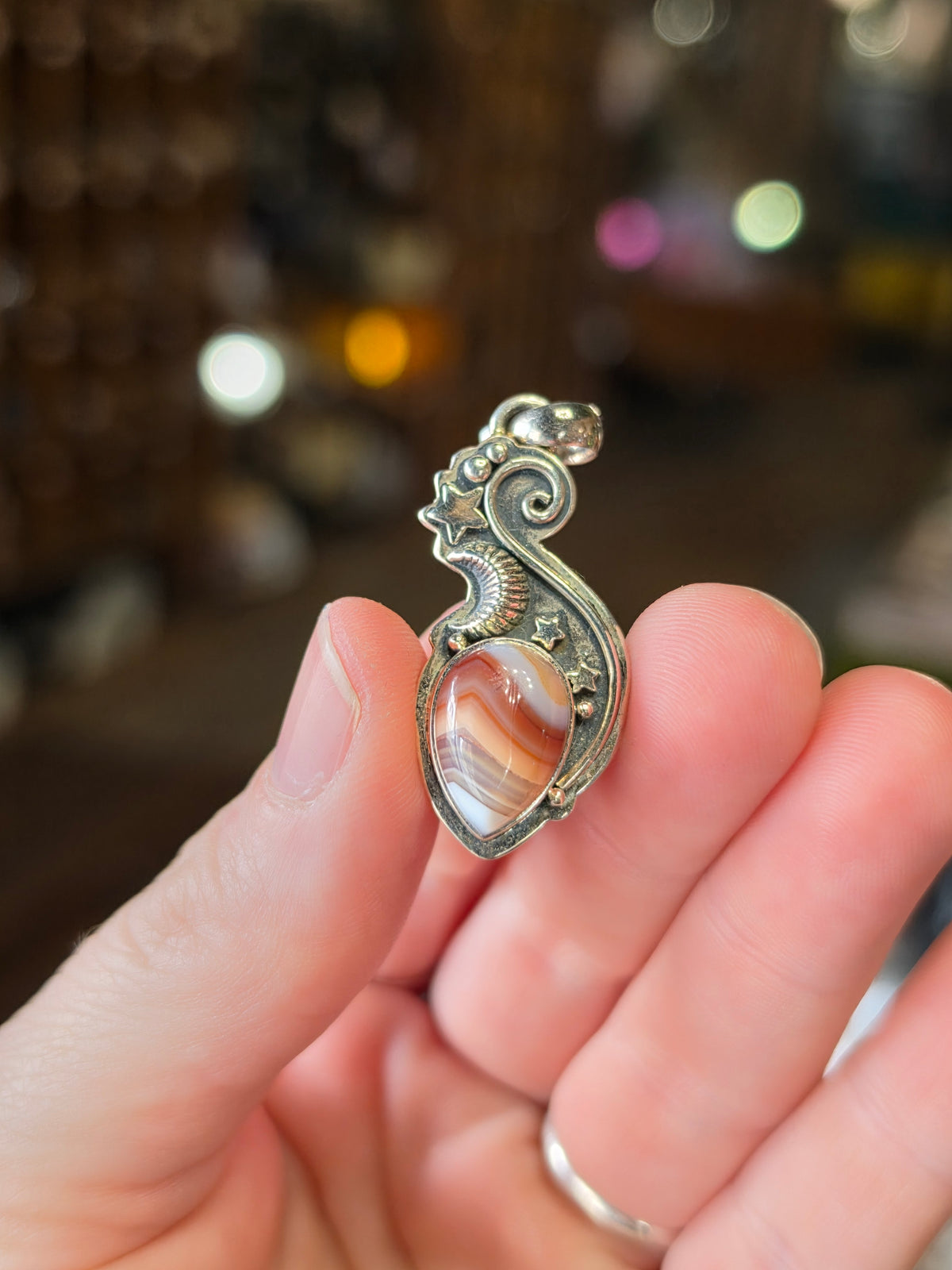 Sardonyx Agate Pendant