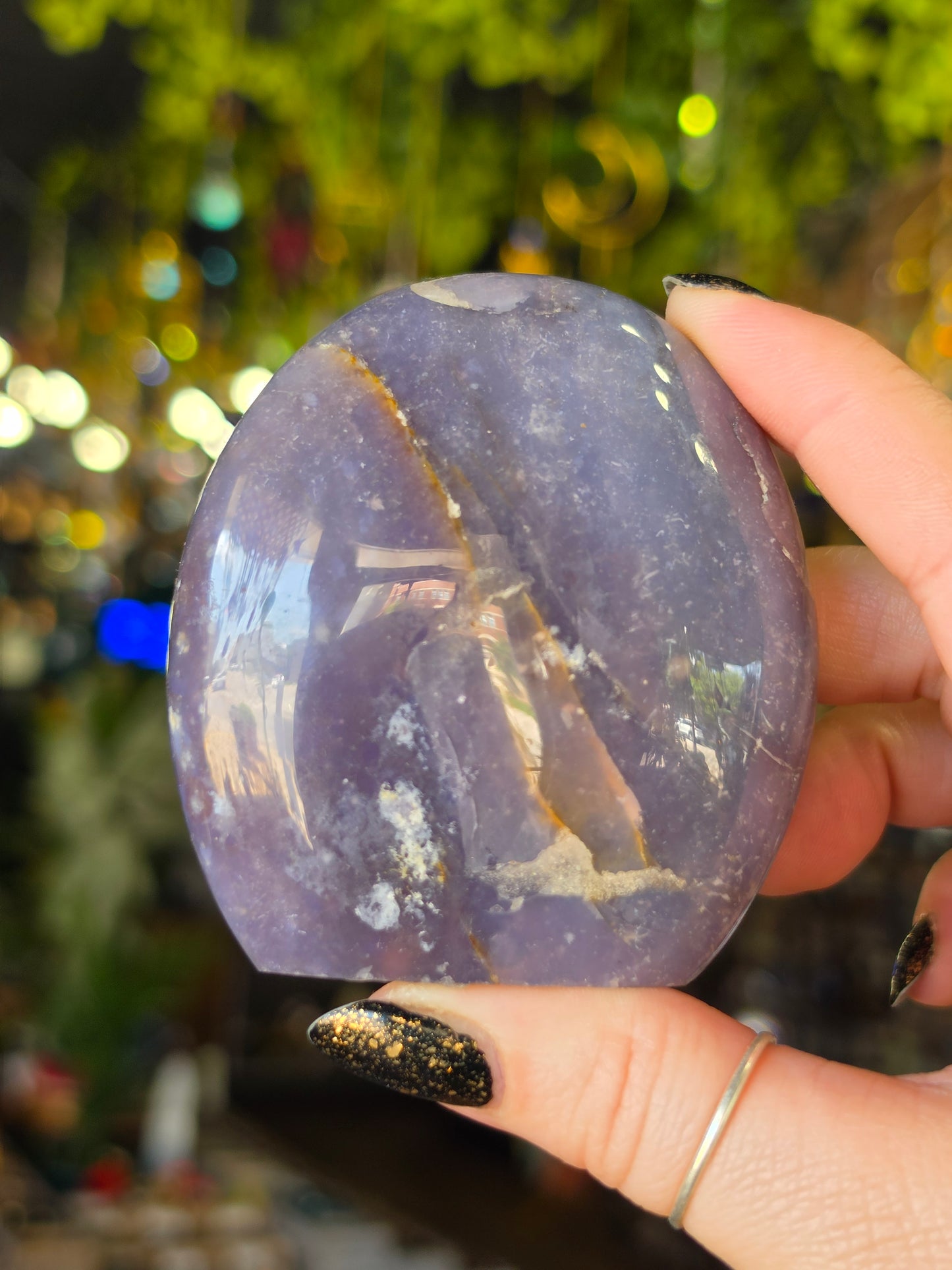 Purple Agate Free Form