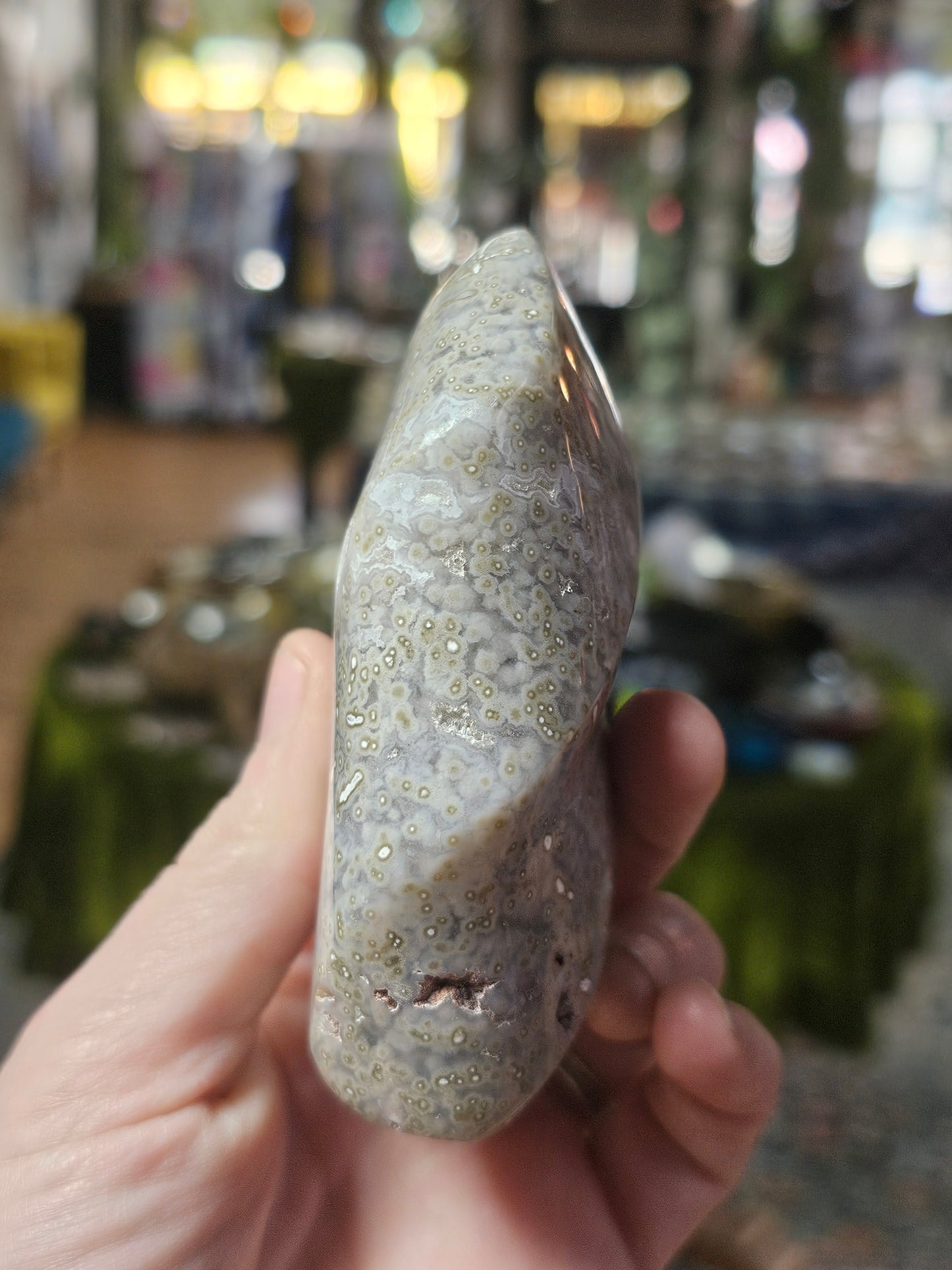 Orbicular Jasper Flame