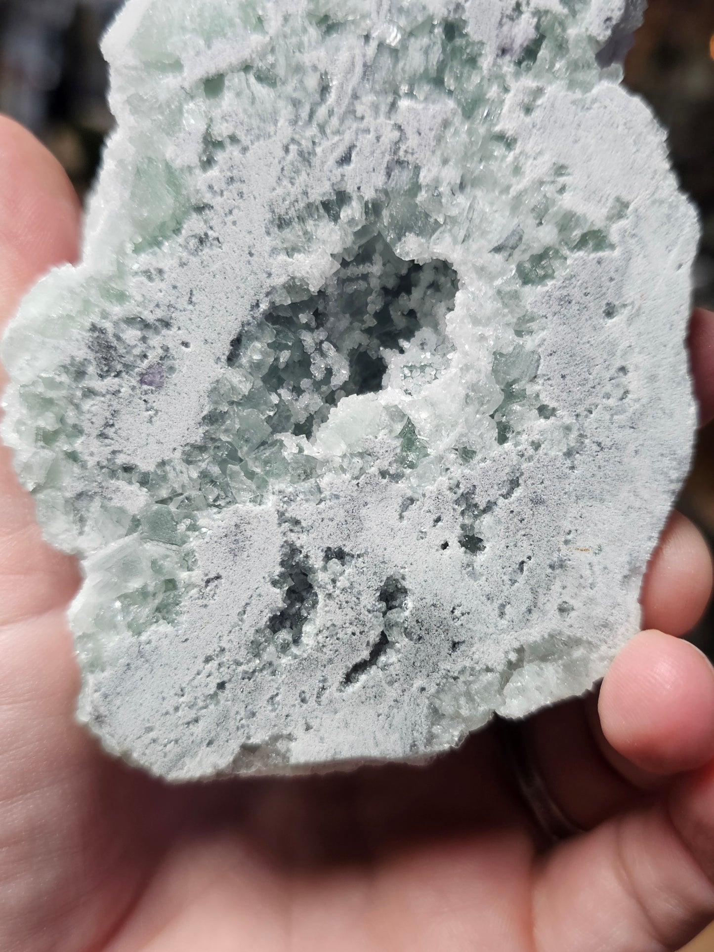 Cubic Sugar Fluorite