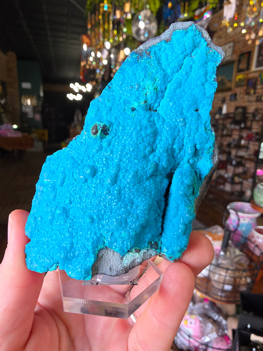Chrysocolla and Malachite