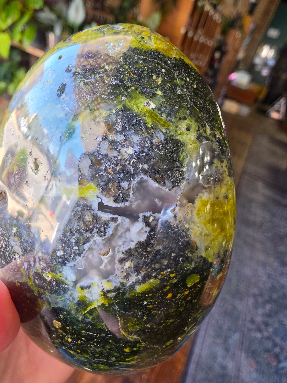 Common Green Opal Freeform