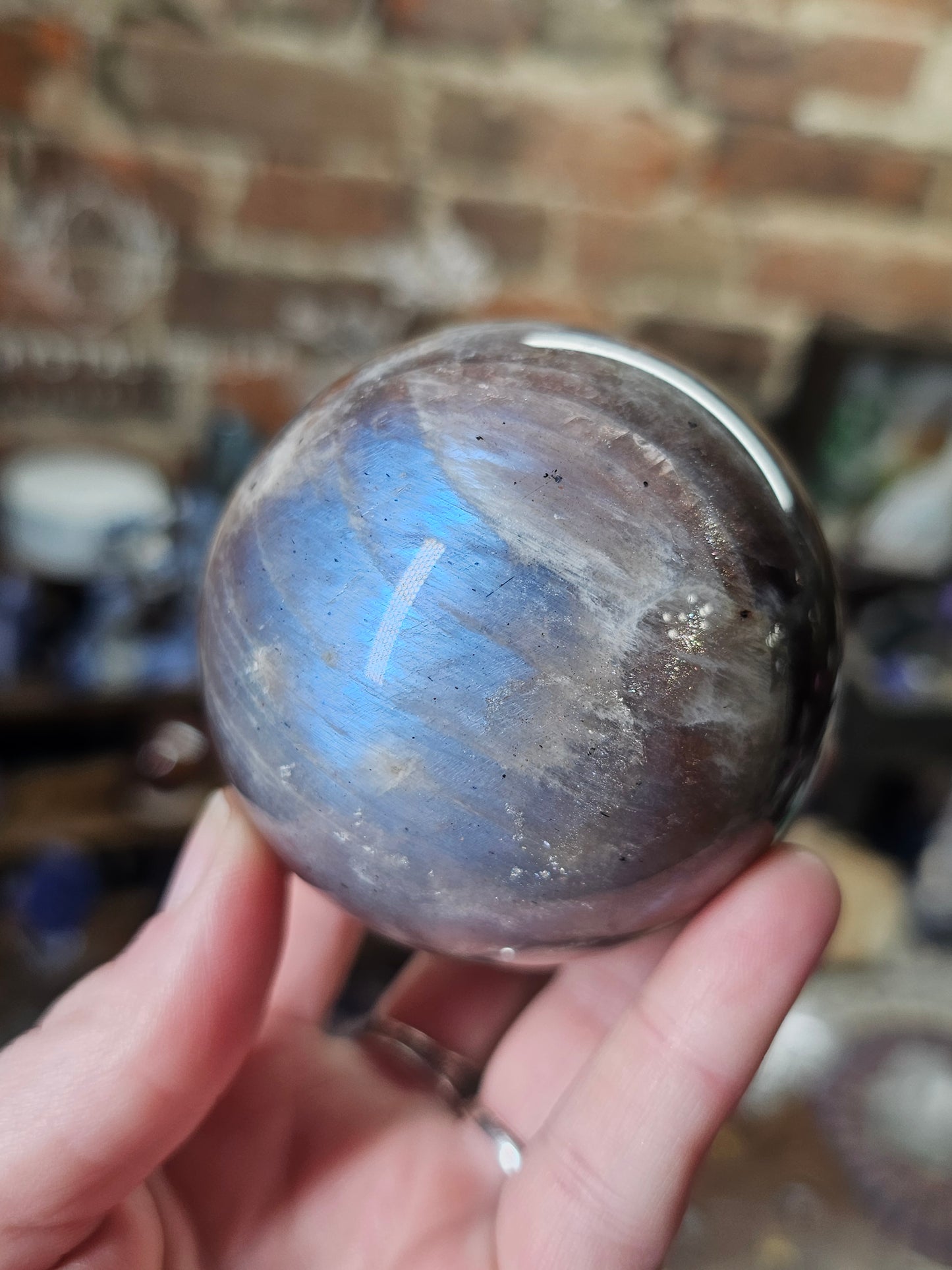 Sunstone Moonstone Sphere