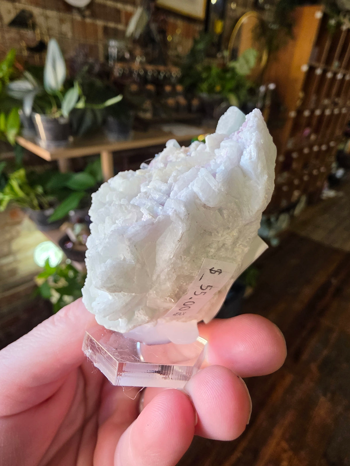 Blue Tourmaline and Lepidolite on Cleavlandite
