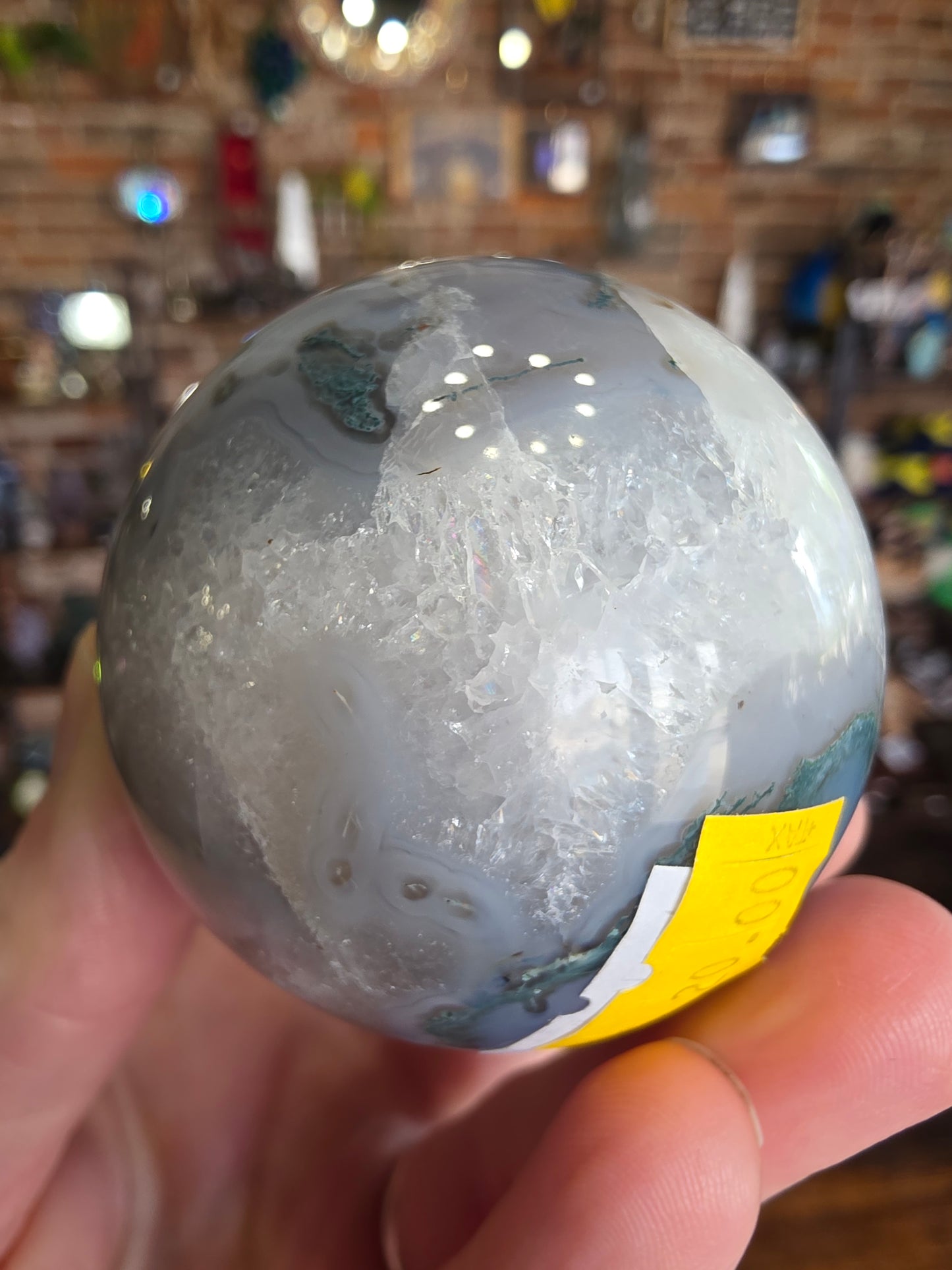 Moss Agate Sphere