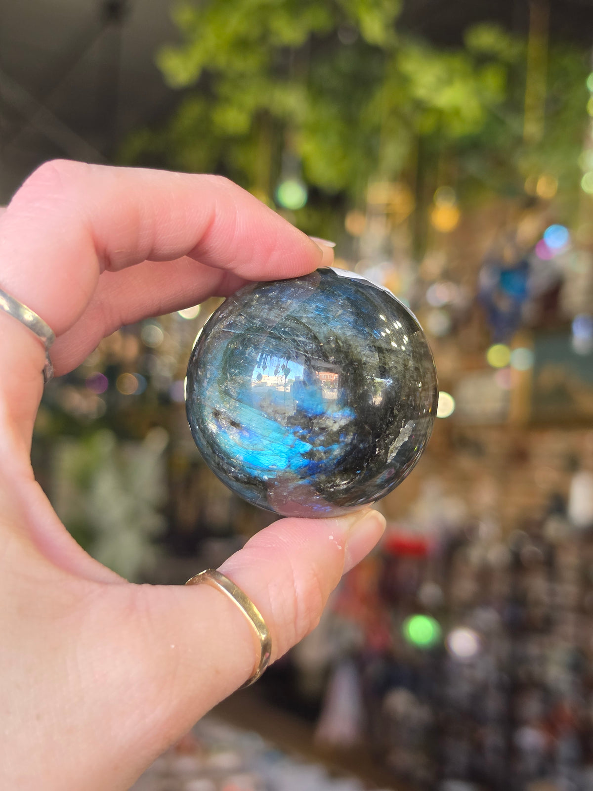 Labradorite Sphere