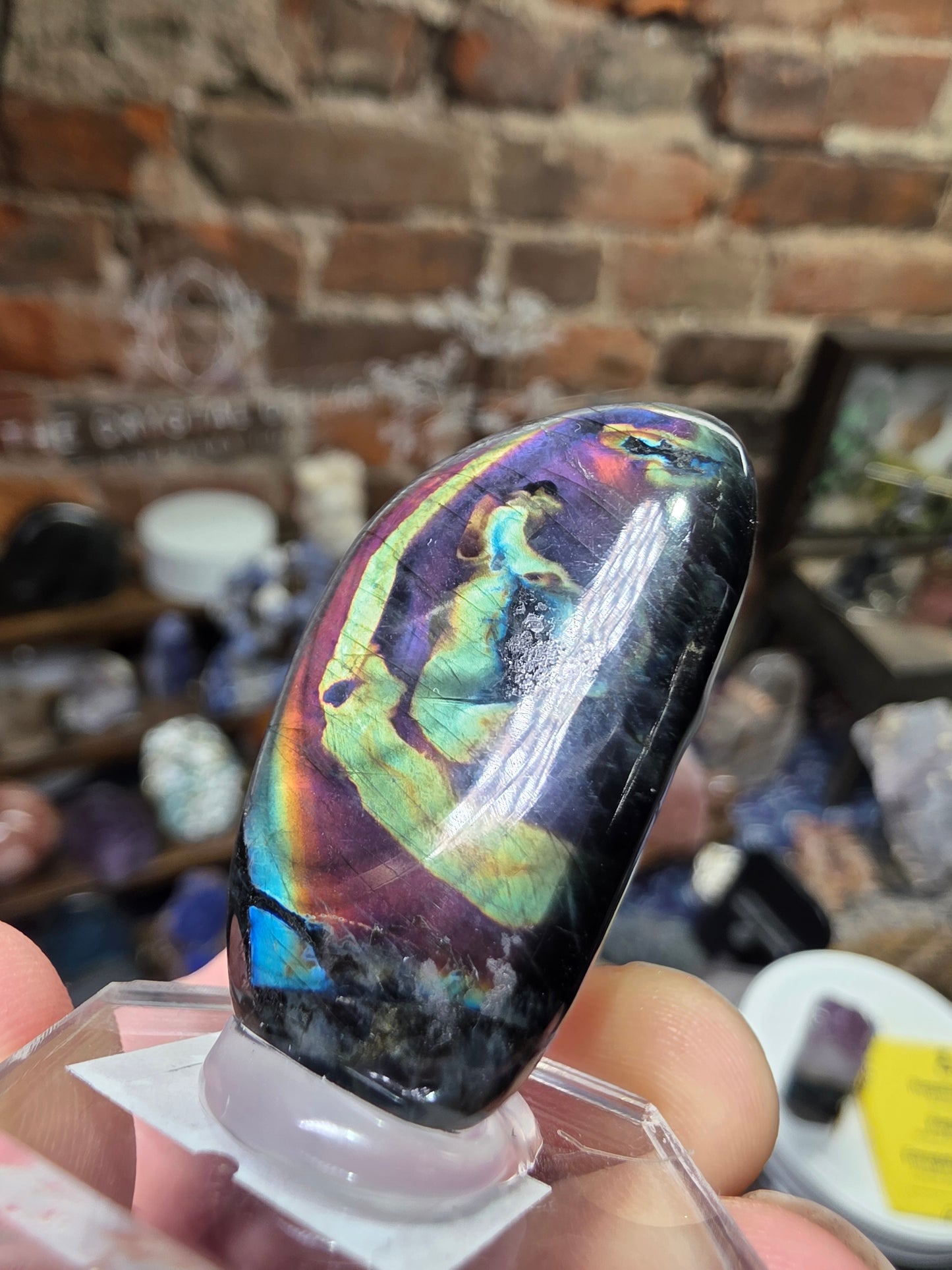 Finnish Spectrolite Mini Palmstone
