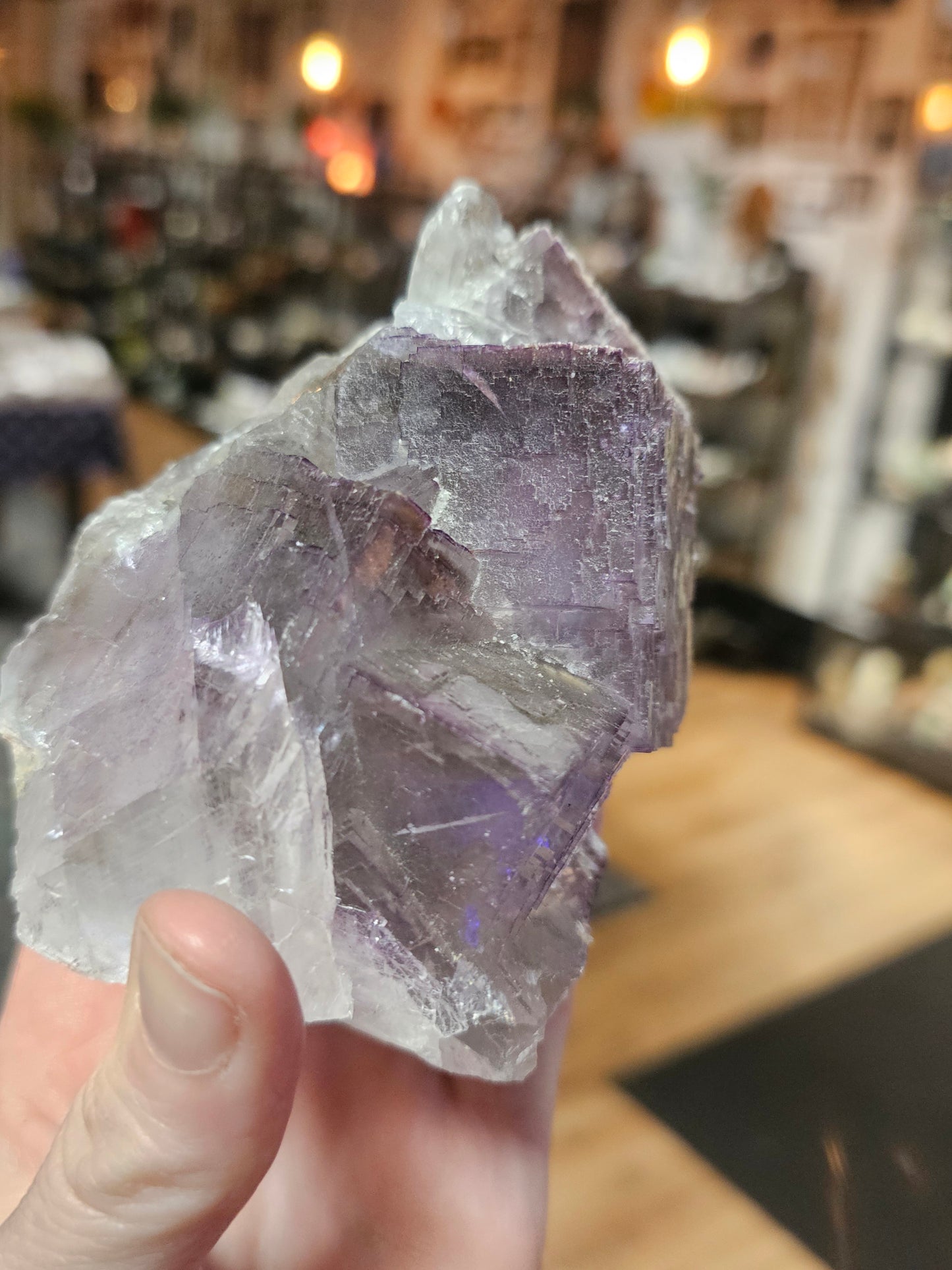 Purple Cubic Fluorite