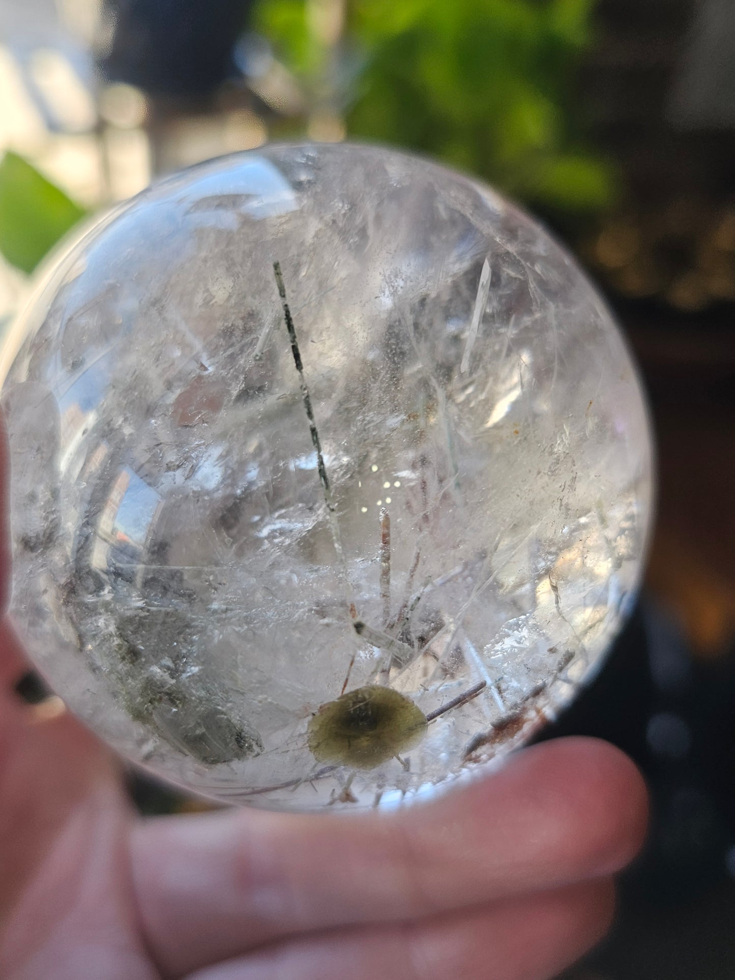 Included Quartz Sphere