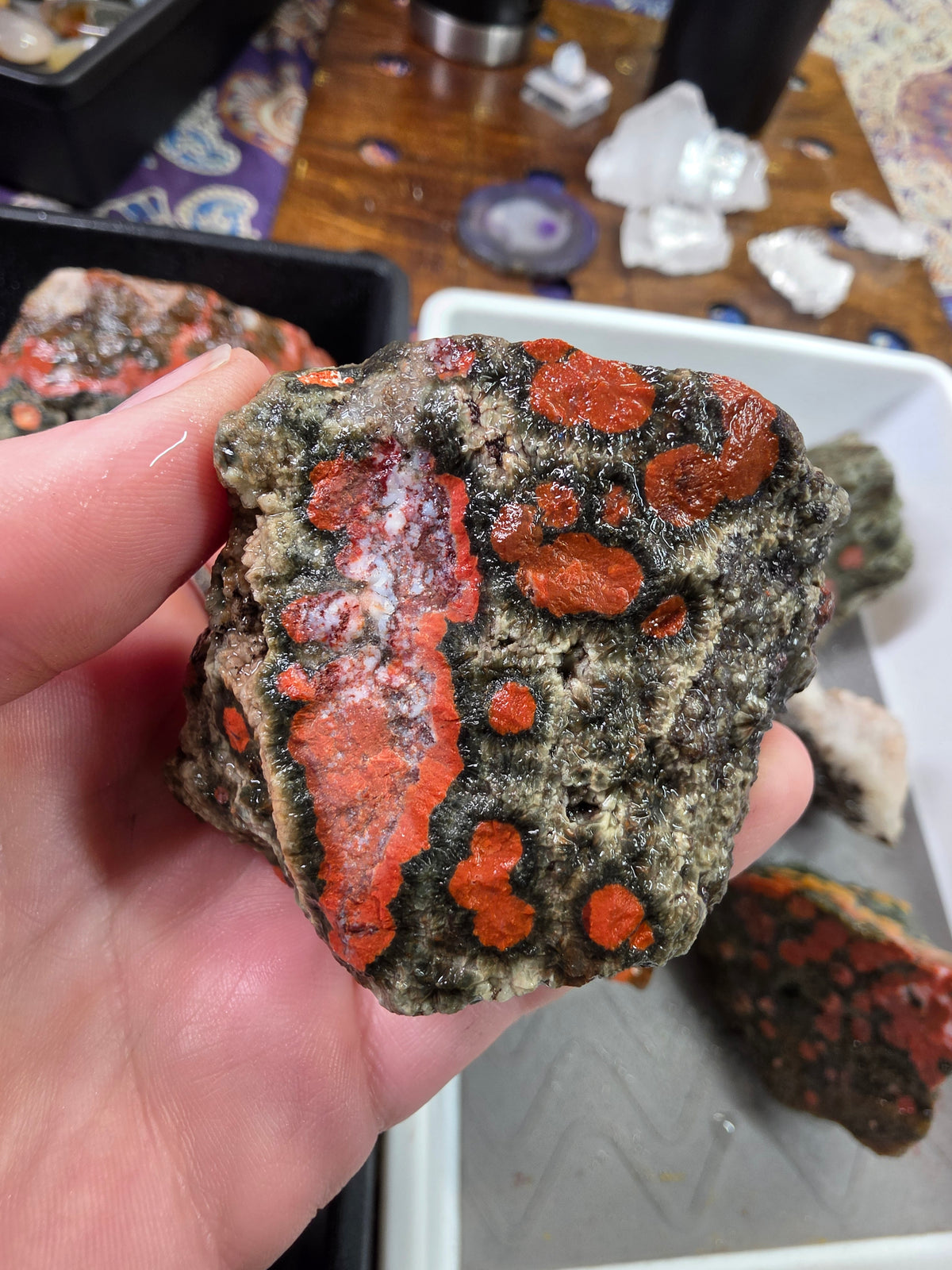 Orbicular Jasper Rough