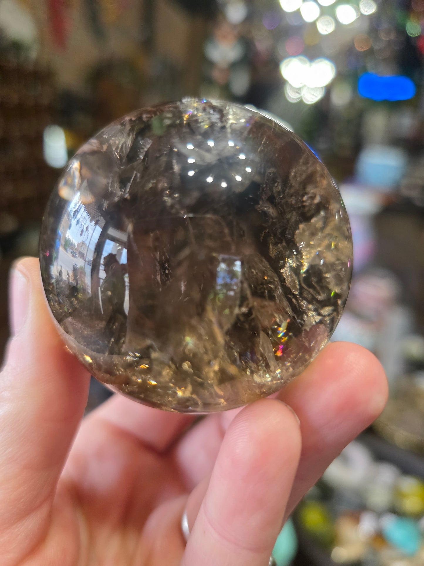 Smoky Quartz Sphere