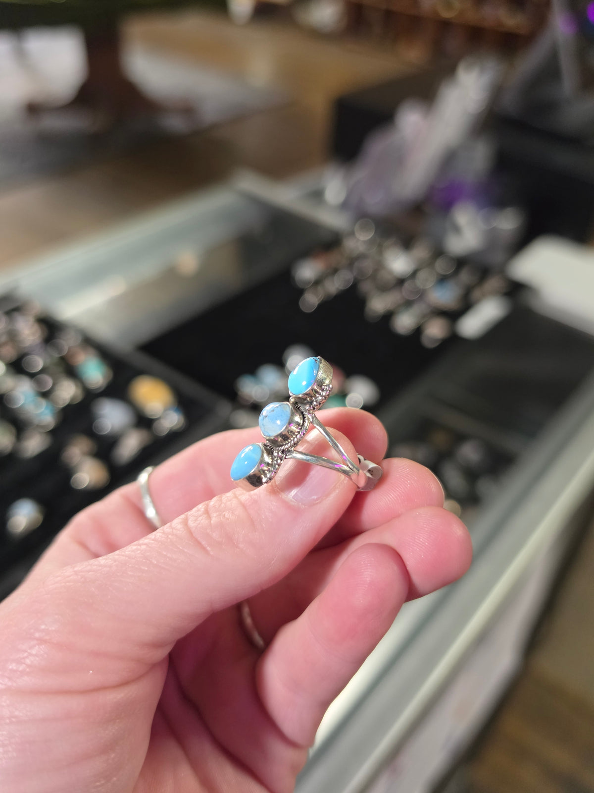 Golden Hills Turquoise Size 7