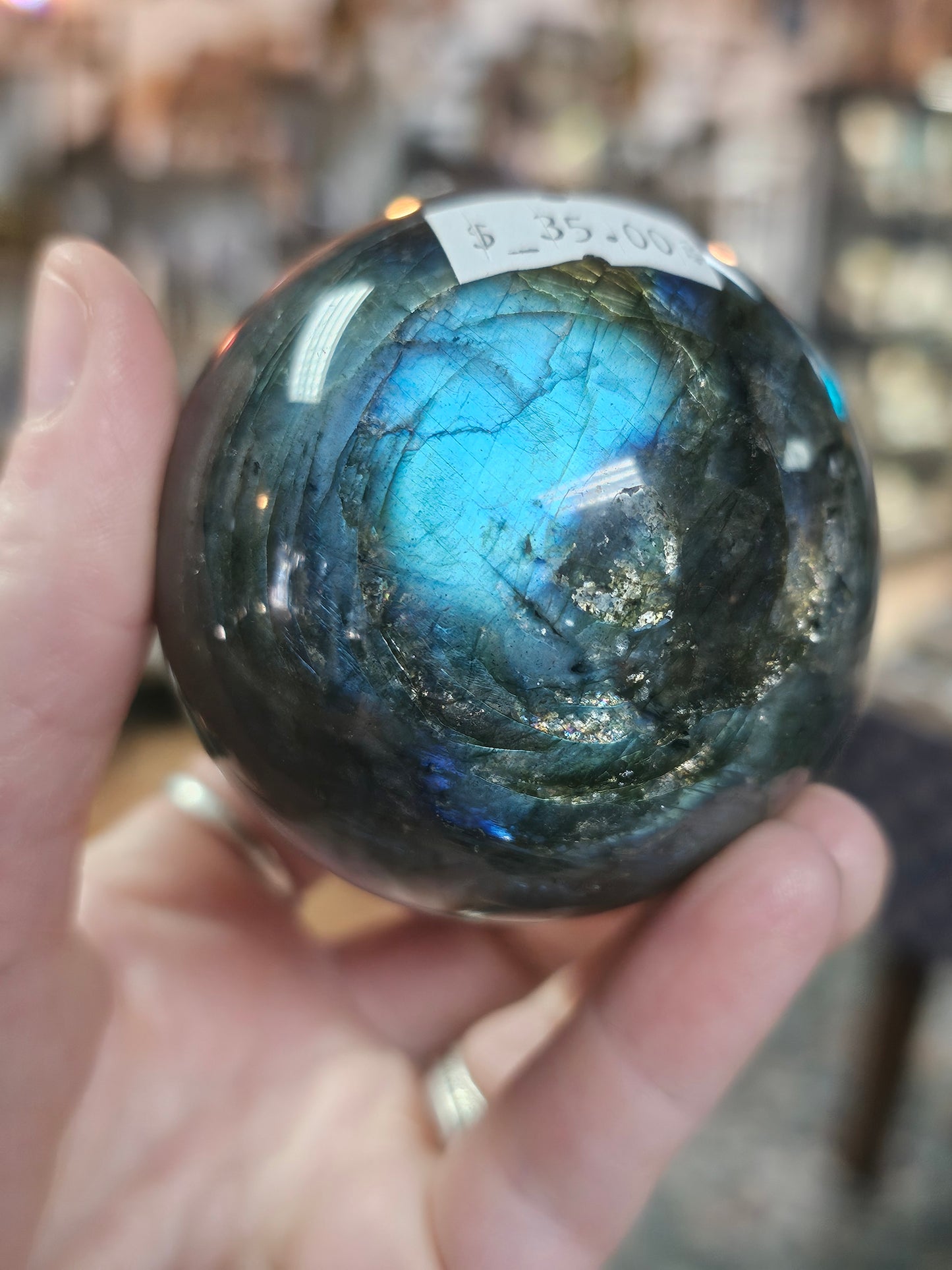 Labradorite Sphere