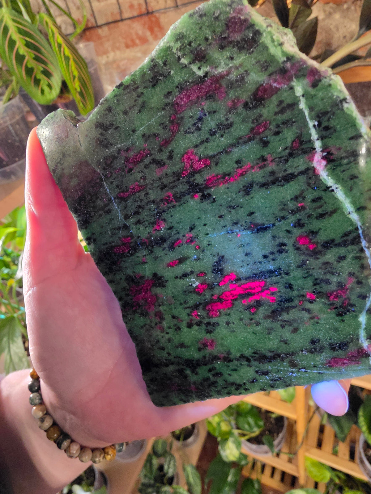 Ruby In Zoisite Slab
