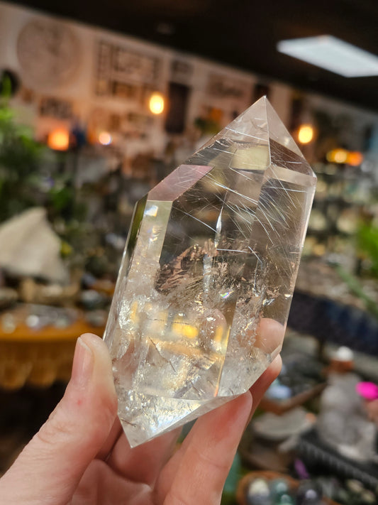 Polished Rutilated Quartz DT