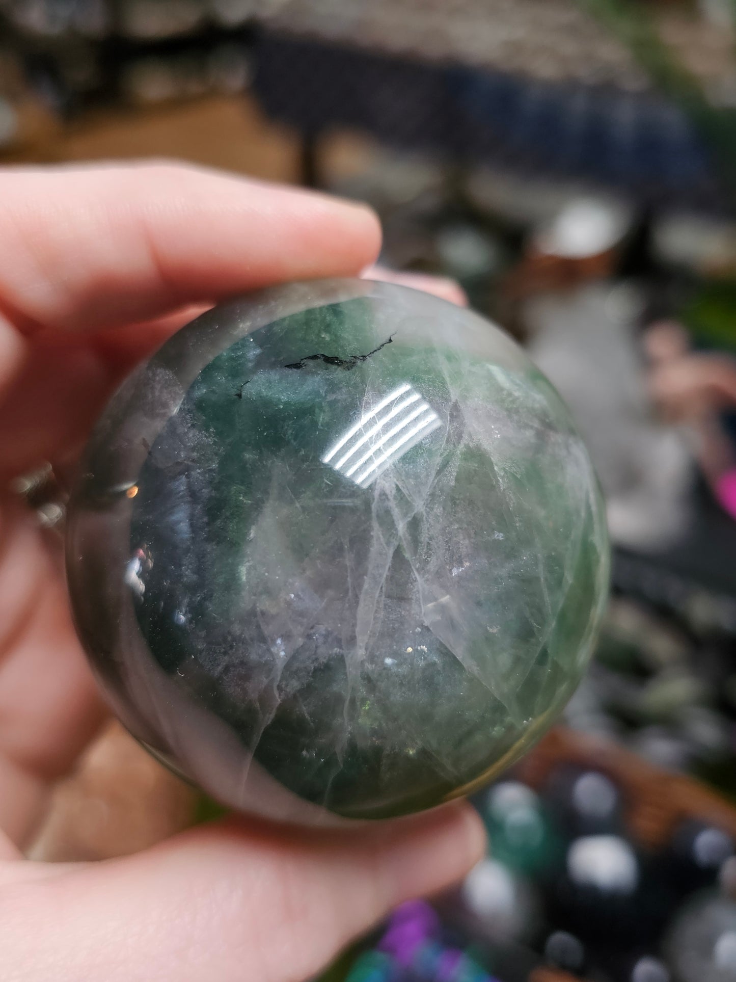 Fluorite Sphere