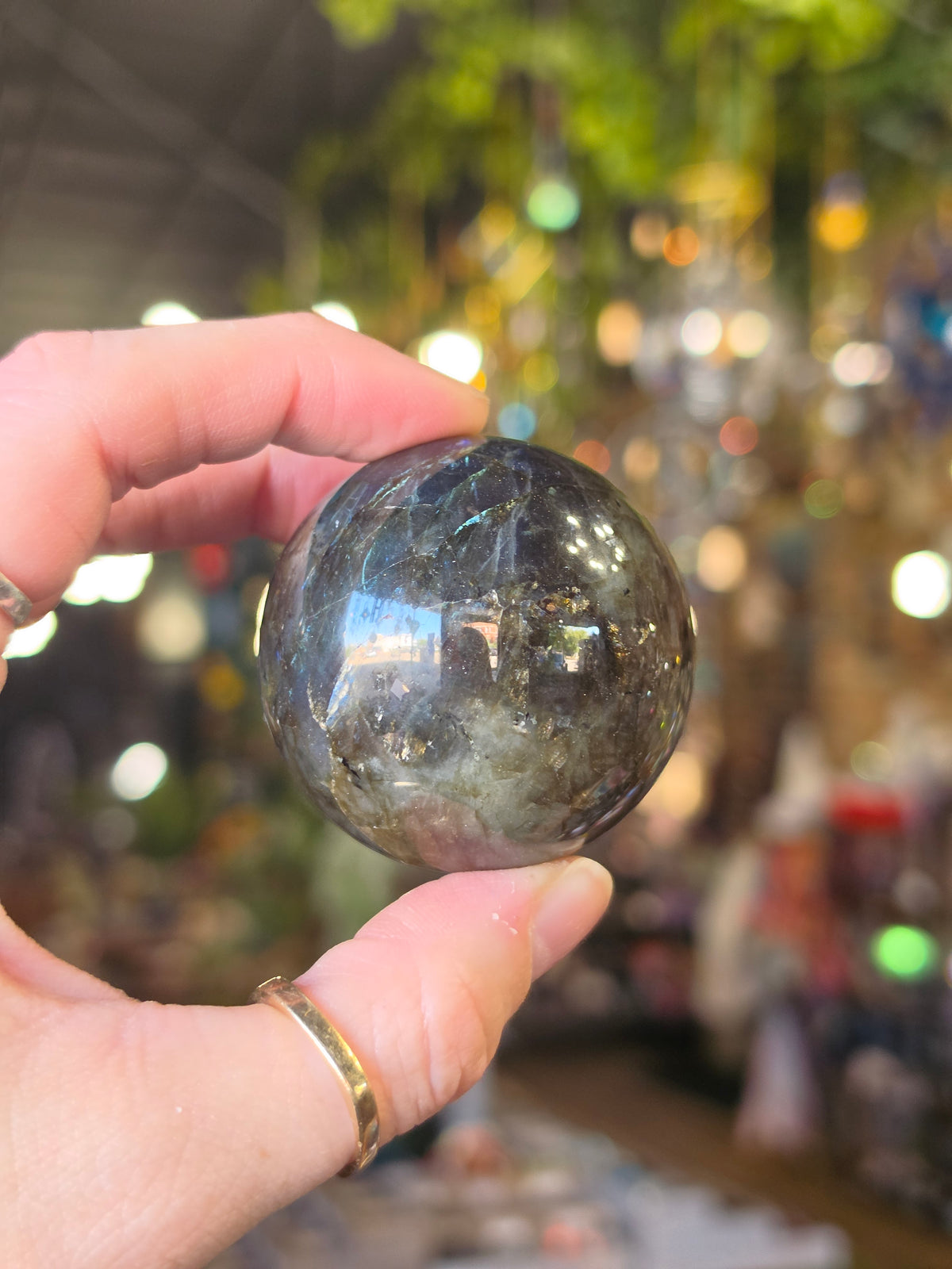 Labradorite Sphere