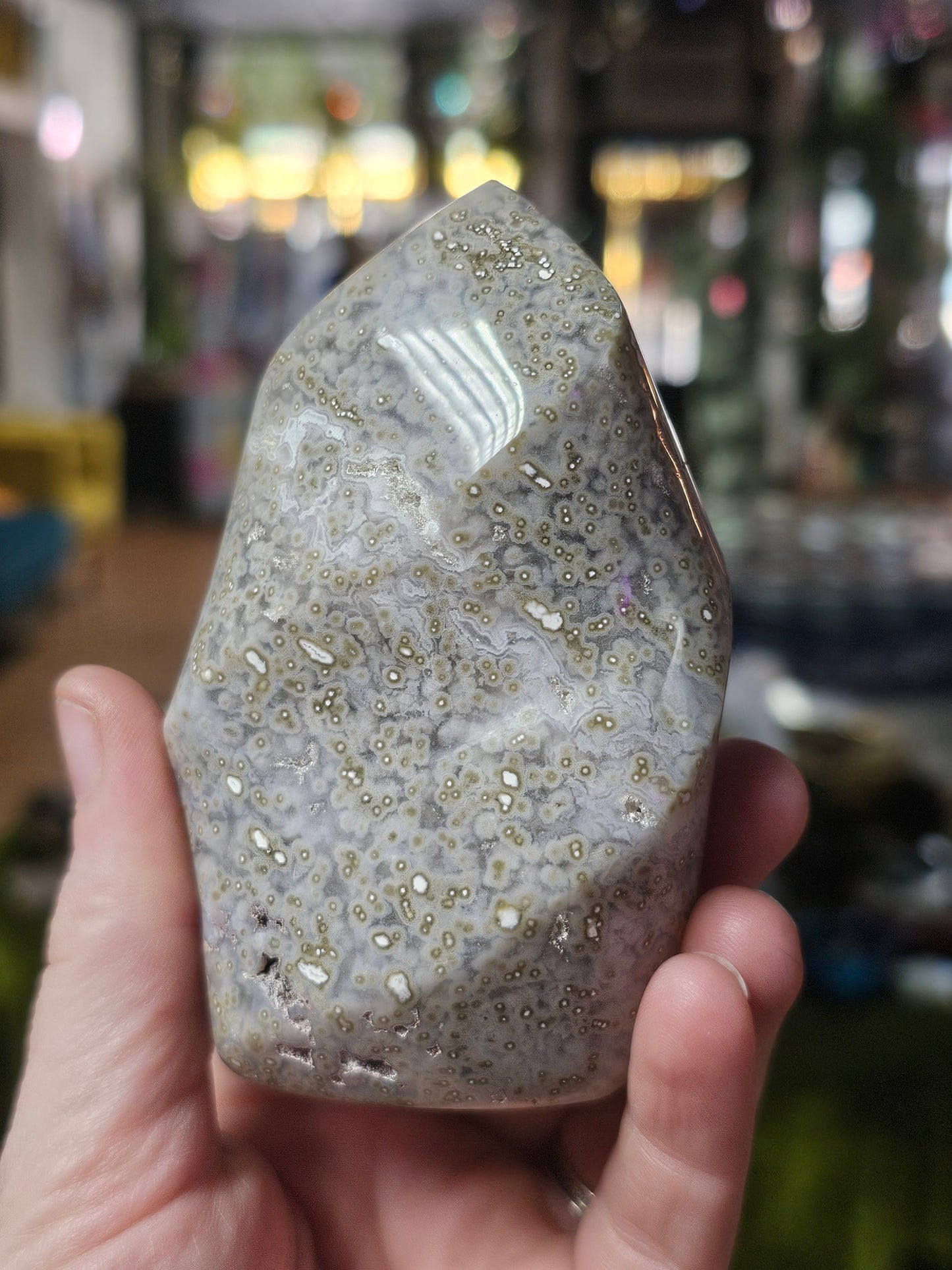 Orbicular Jasper Flame